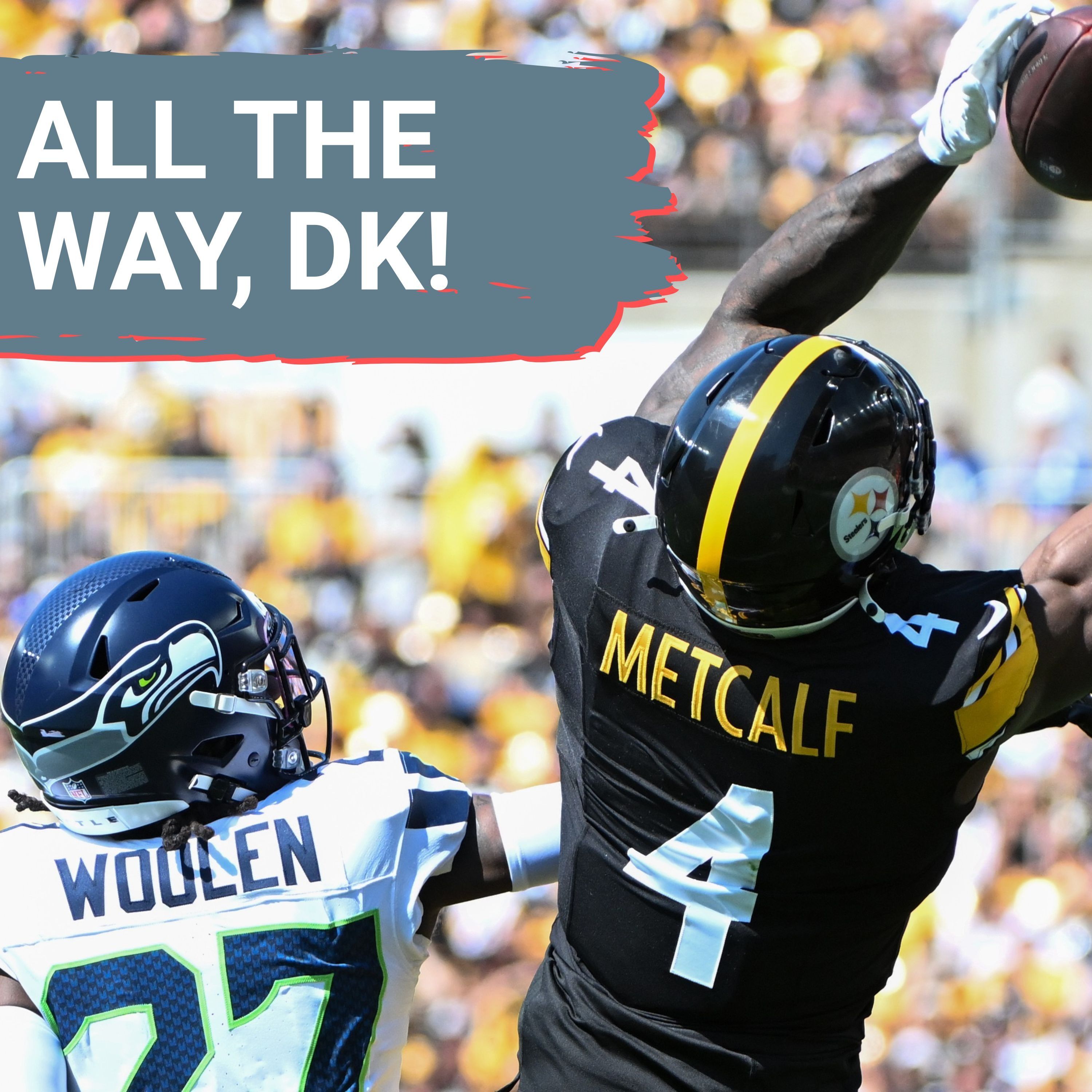 DK Metcalf SMASHES, Rome Odunze FLASHES & MORE: WEEK 3 fantasy football WR RANKINGS