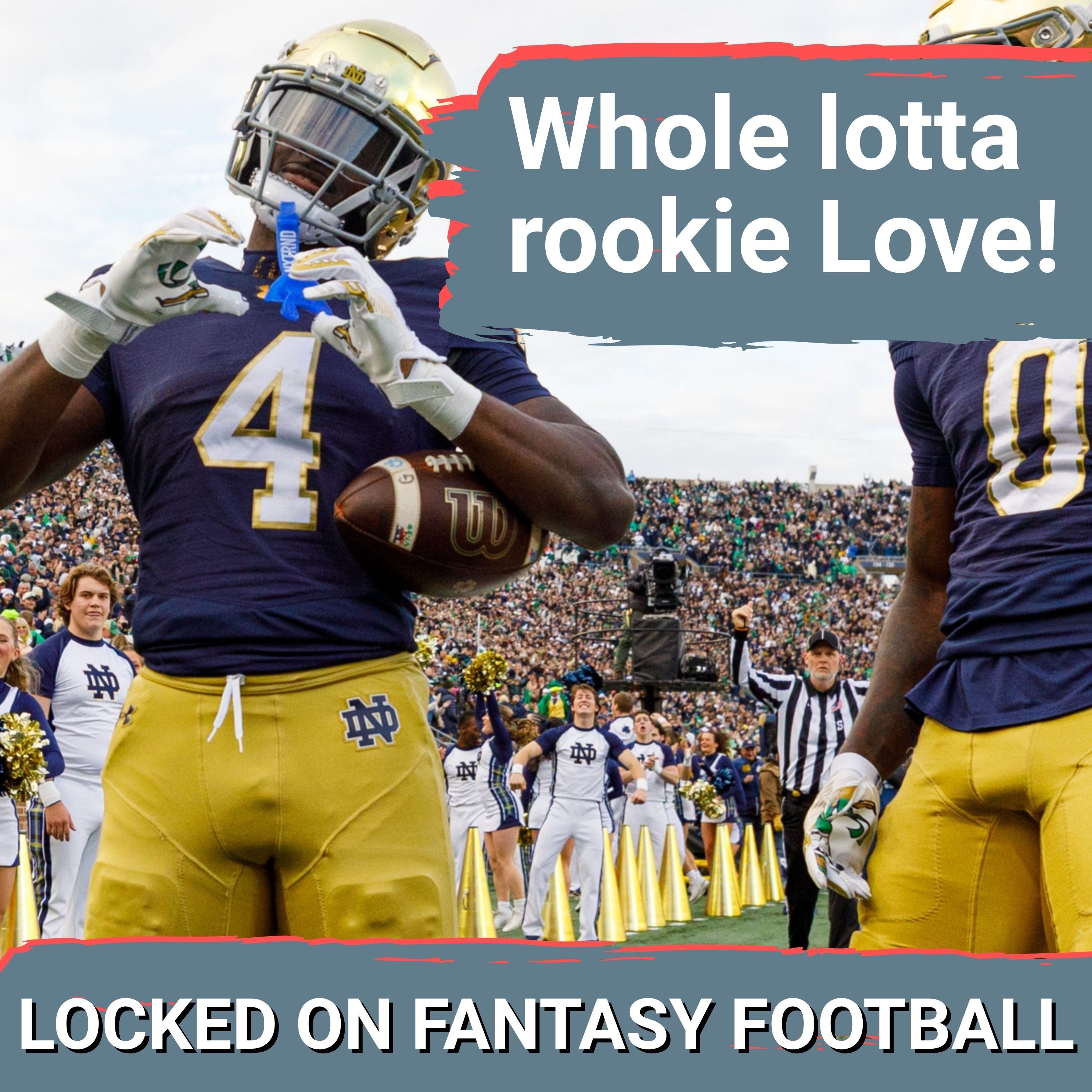 Fantasy's BEST immediate impact ROOKIES in NFL Draft: Jeremiyah Love, Carnell Tate, Kenyon Sadiq & more!