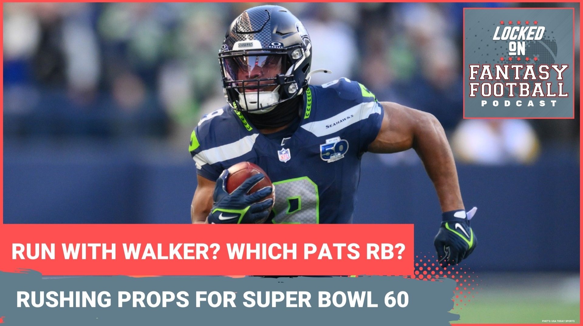 Kenneth Walker III, Rhamondre Stevenson & MORE: BEST Rushing PROPS, PICKS for Patriots, Seahawks in Super Bowl 60