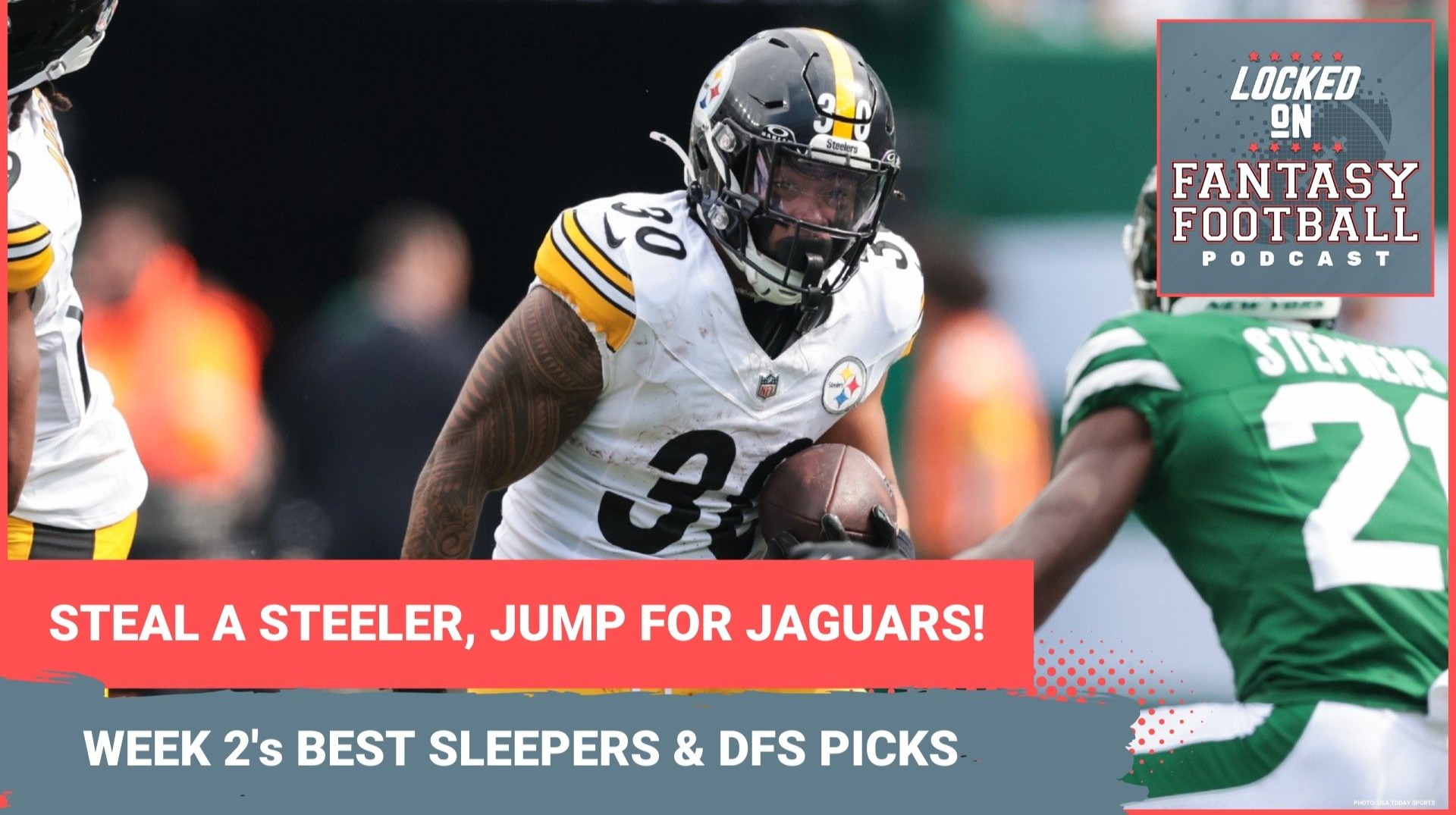 STEAL Steelers' Jaylen Warren, RIDE Jaguars stars in DFS: BEST Week 2 fantasy SLEEPERS & VALUE PICKS