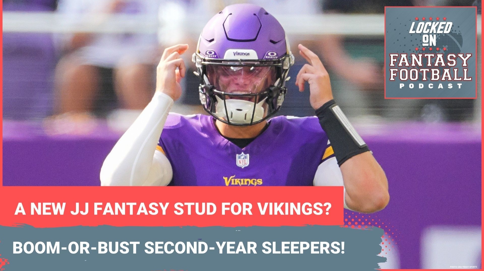 Will J.J. McCarthy be a STUD QB1 for Vikings? BOOM or BUST second-year fantasy sleepers