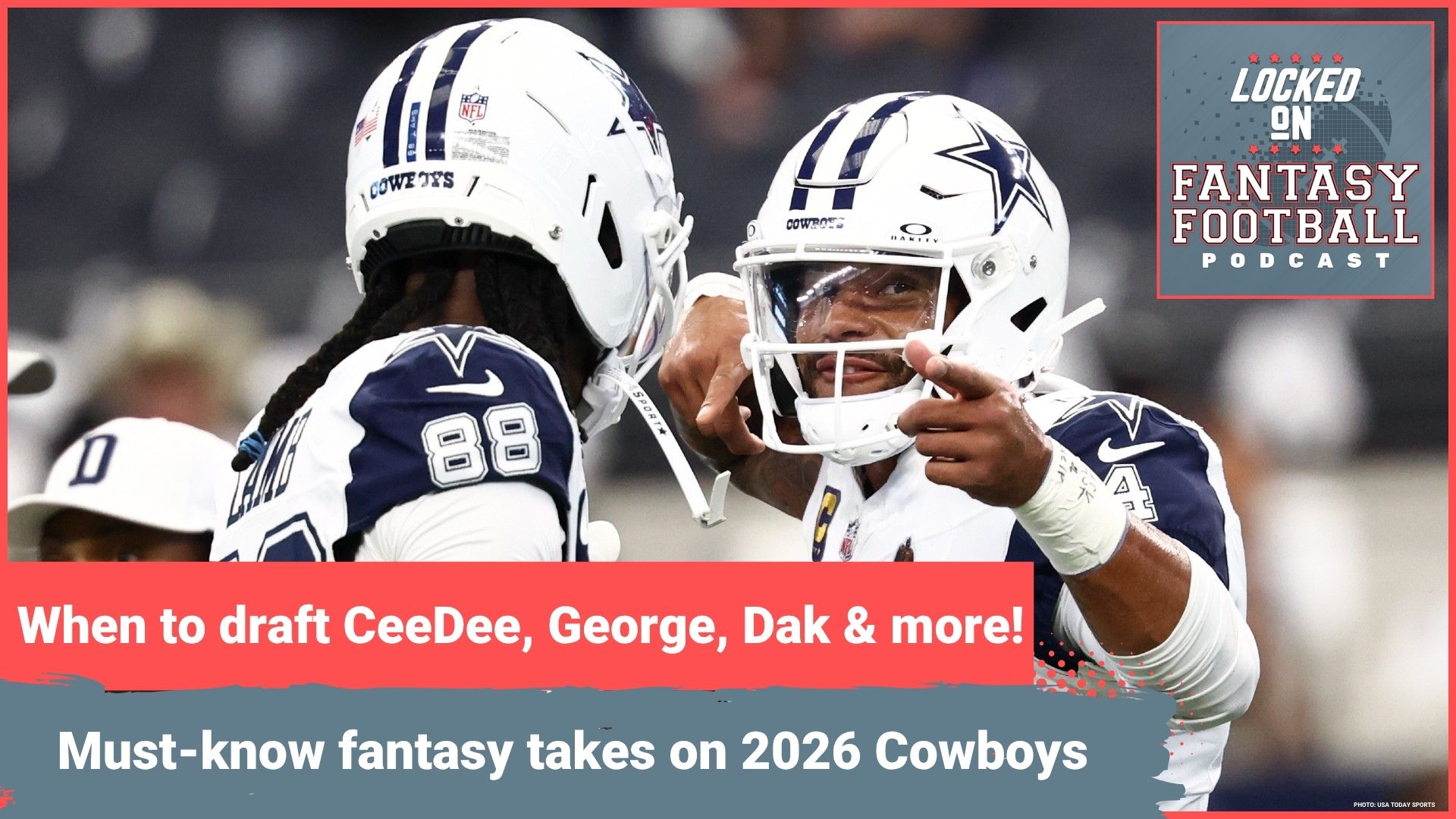 DRAFT DEBATE: CeeDee Lamb over George Pickens? Dak Prescott safe? MUST-KNOW Cowboys fantasy takes