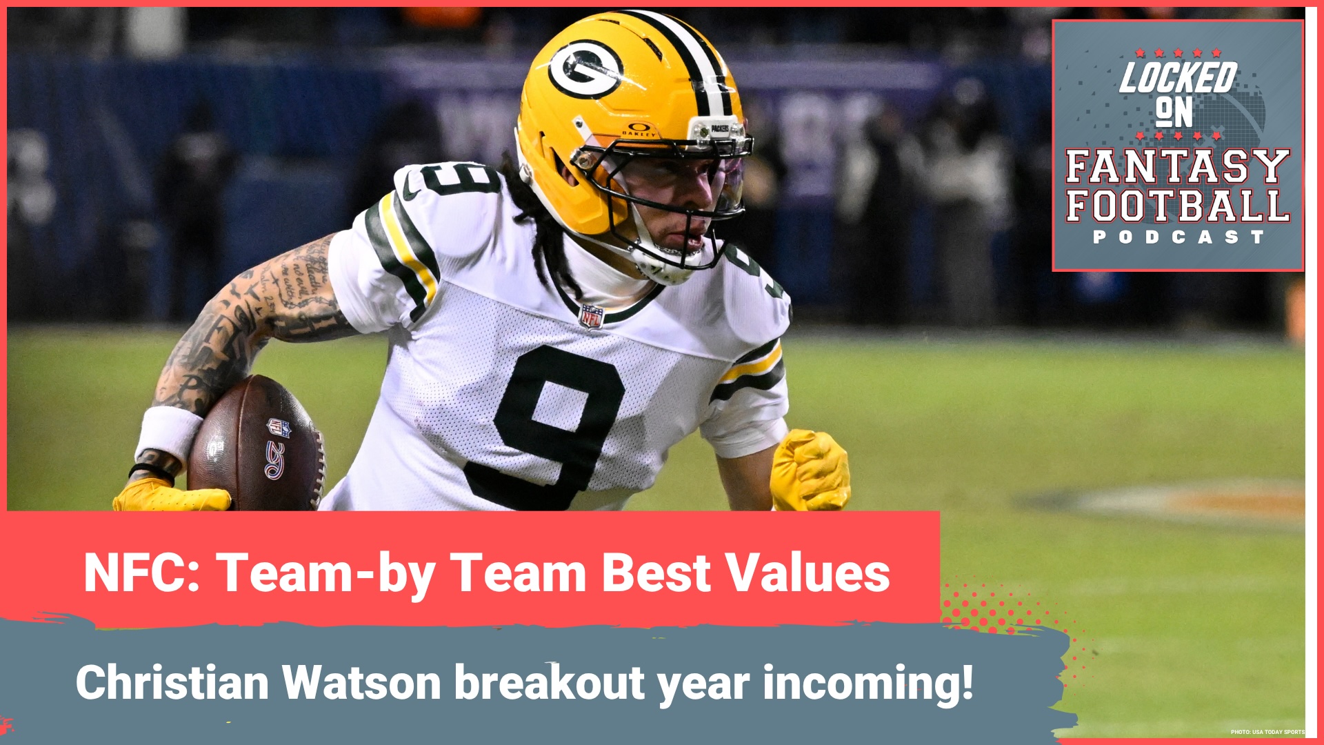 NFC fantasy VALUE DRAFT PICKS: Rome Odunze, Christian Watson, Kyler Murray, Jaxson Dart & 12 more players to TARGET