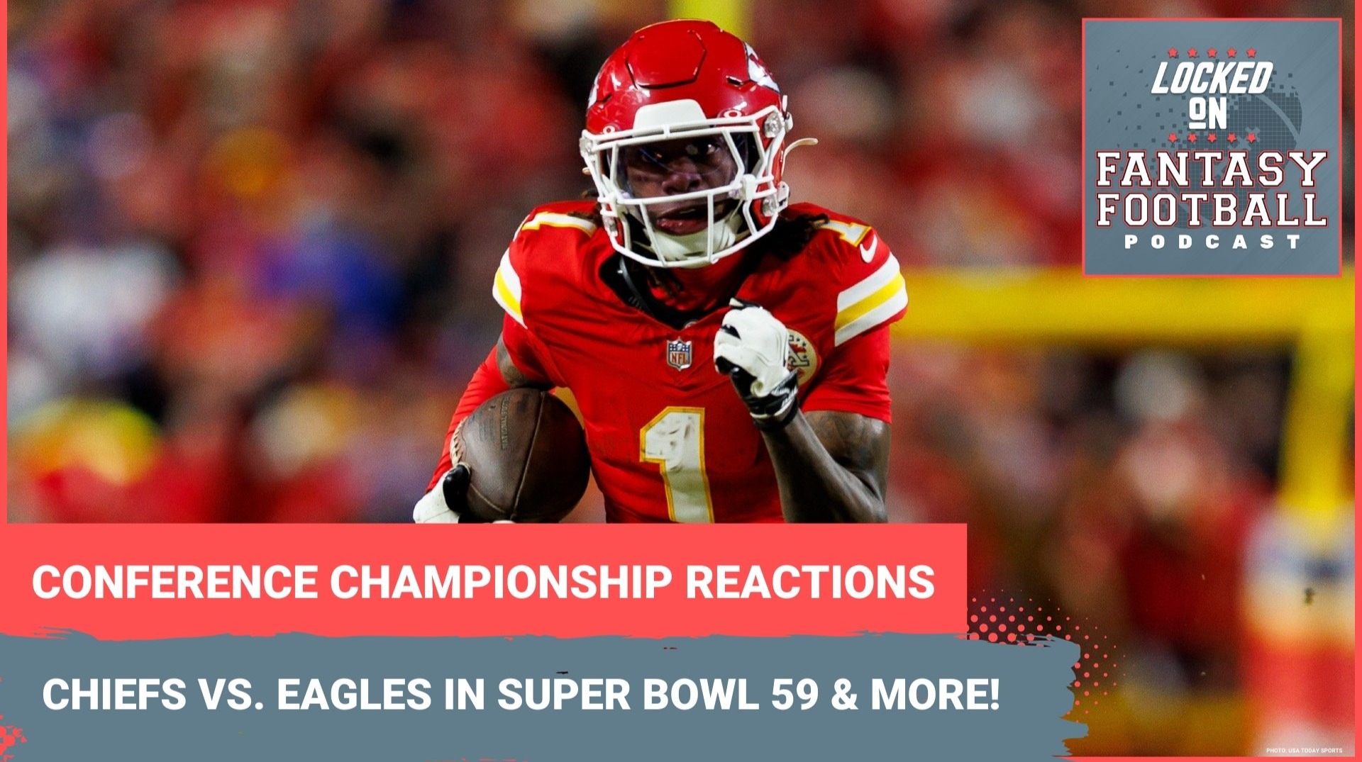 Fantasy football AFC & NFC title takeaways: Chiefs-Eagles early Super Bowl 59 look; future of Bills, Commanders