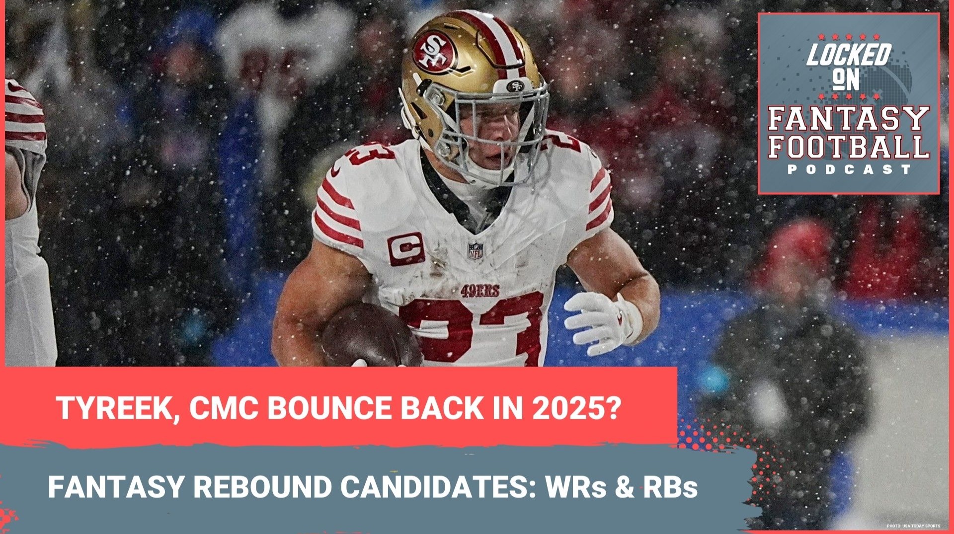 Fantasy football WR & RB bounceback candidates 2025: Tyreek Hill, Christian McCaffrey and more