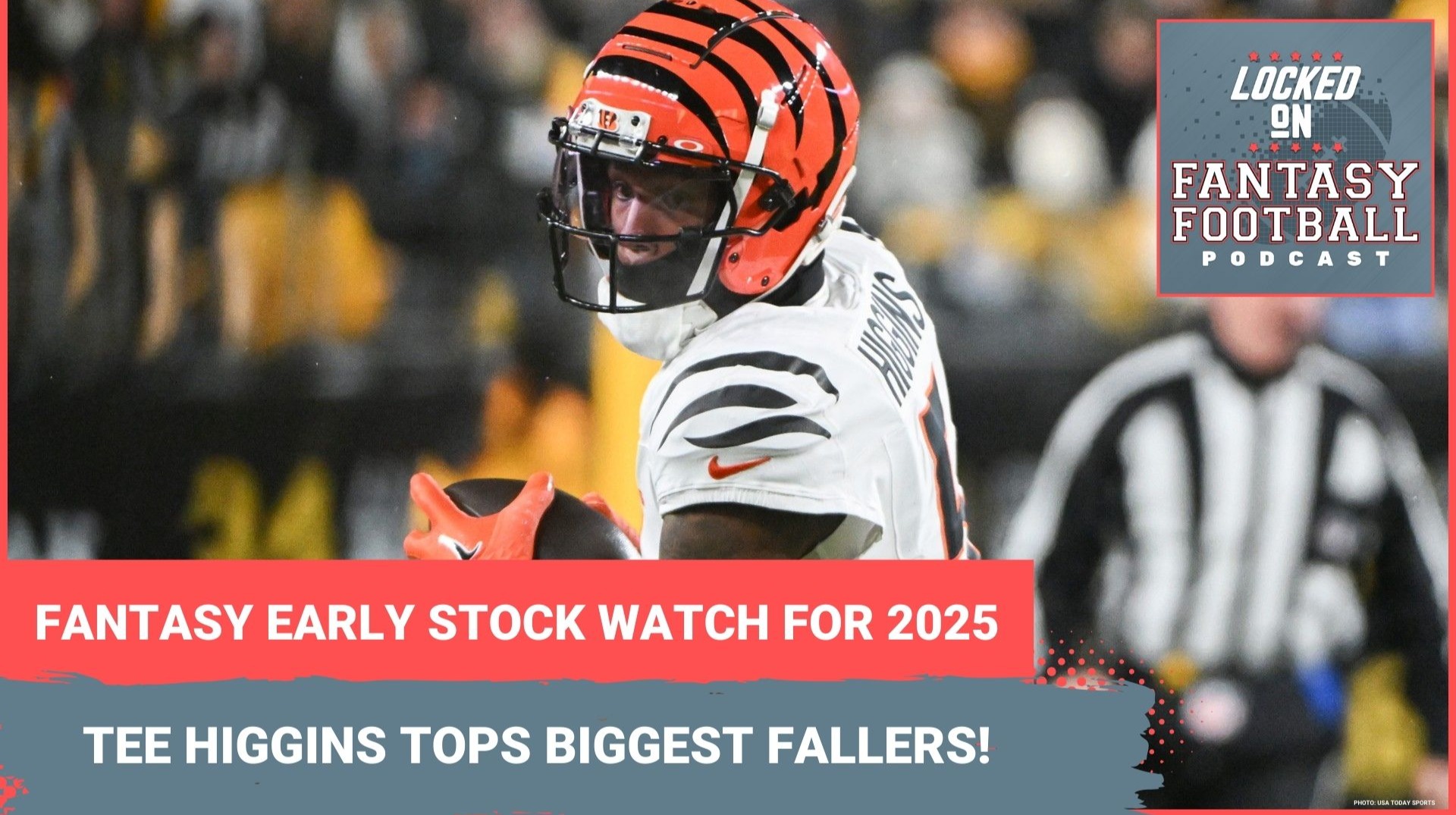 Fantasy football early stock watch 2025: Bengas' Tee Higgins and biggest potential offseason fallers