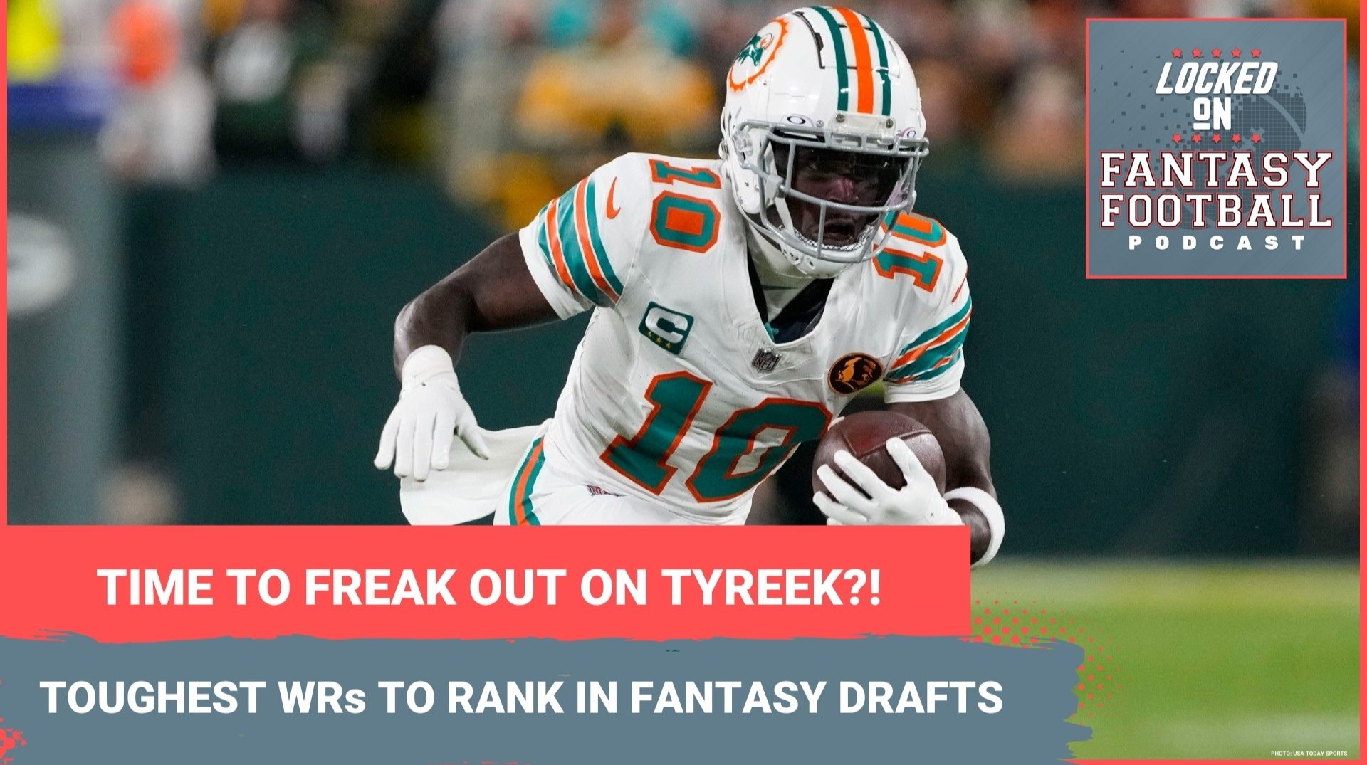 Freak out on Dolphins' Tyreek Hill again? Fantasy's hardest WRs to rank in 2025 drafts