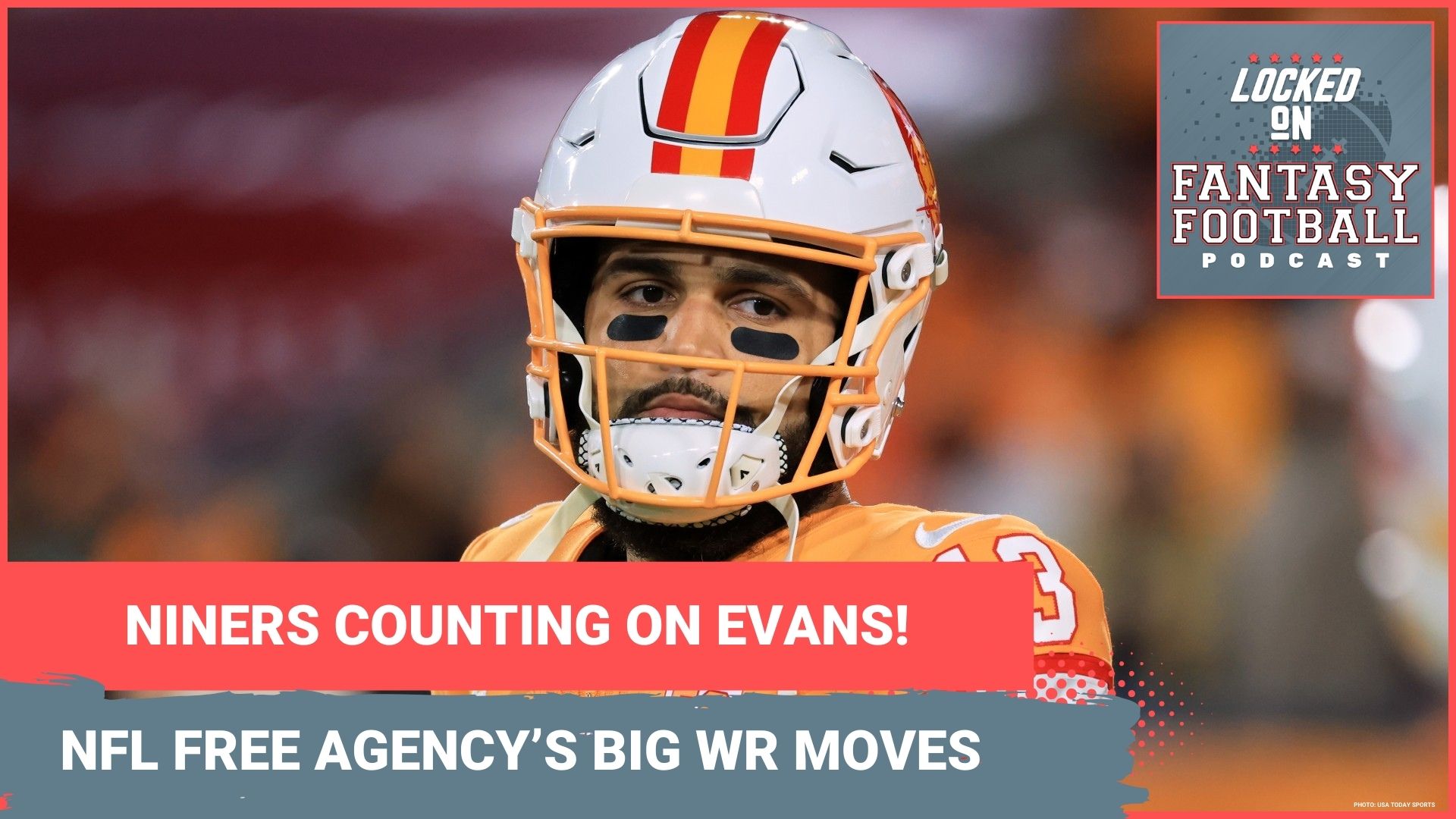 NFL Free Agency's BEST WR, TE & QB MOVES: Fantasy impact of Mike Evans to 49ers, Michael Pittman to Steelers & MORE!