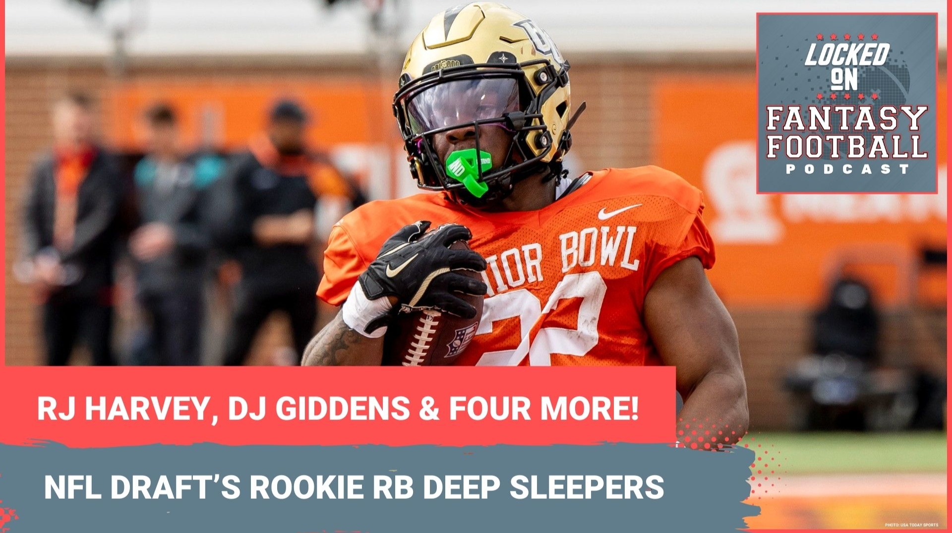 The 6 BEST fantasy football ROOKIE RB SLEEPERS in the 2025 NFL Draft
