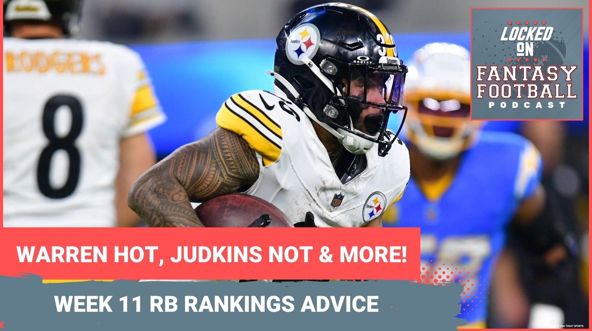 Ashton Jeanty JUMPS, Jaylen Warren HOT, Quinshon Judkins NOT: WEEK 11 fantasy football RB RANKINGS