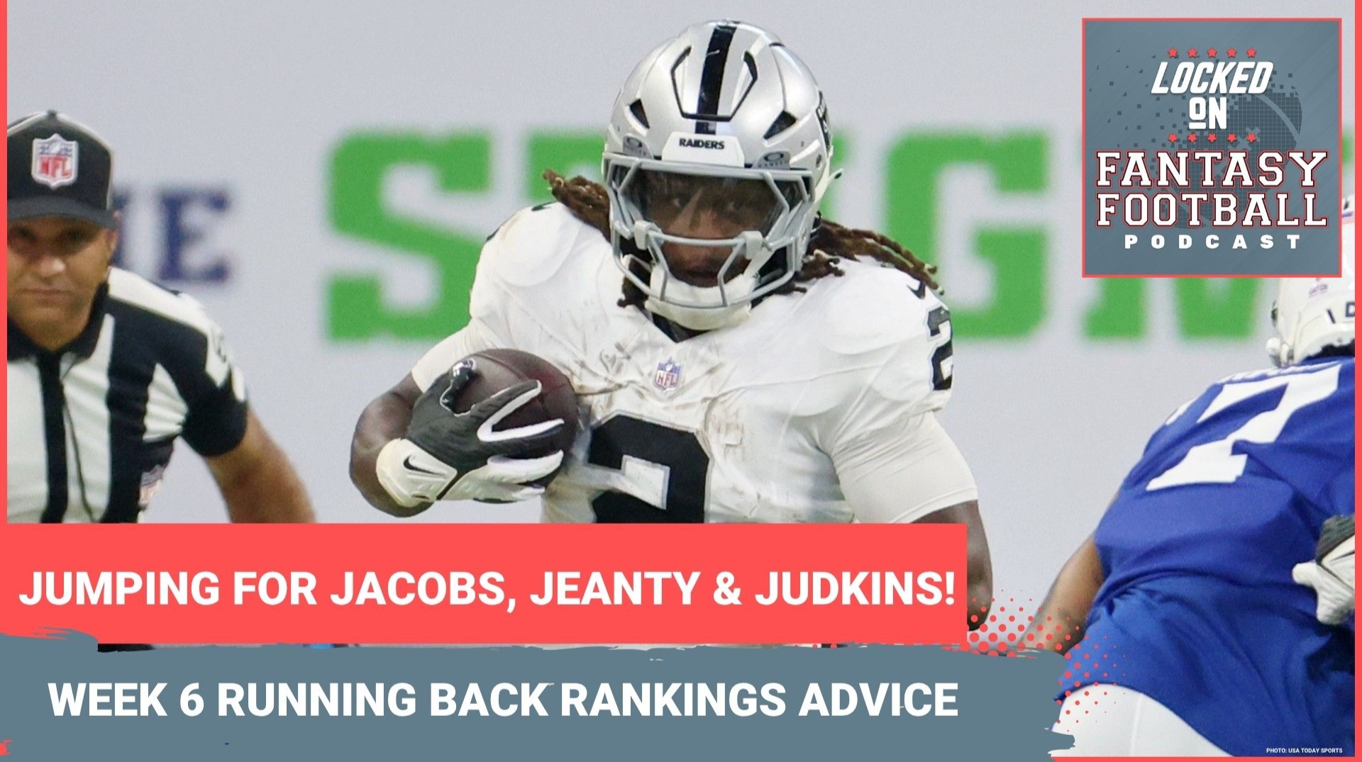 Josh Jacobs, Ashton Jeanty & Quinshon Judskins SMASH: WEEK 6 fantasy football running back RANKINGS