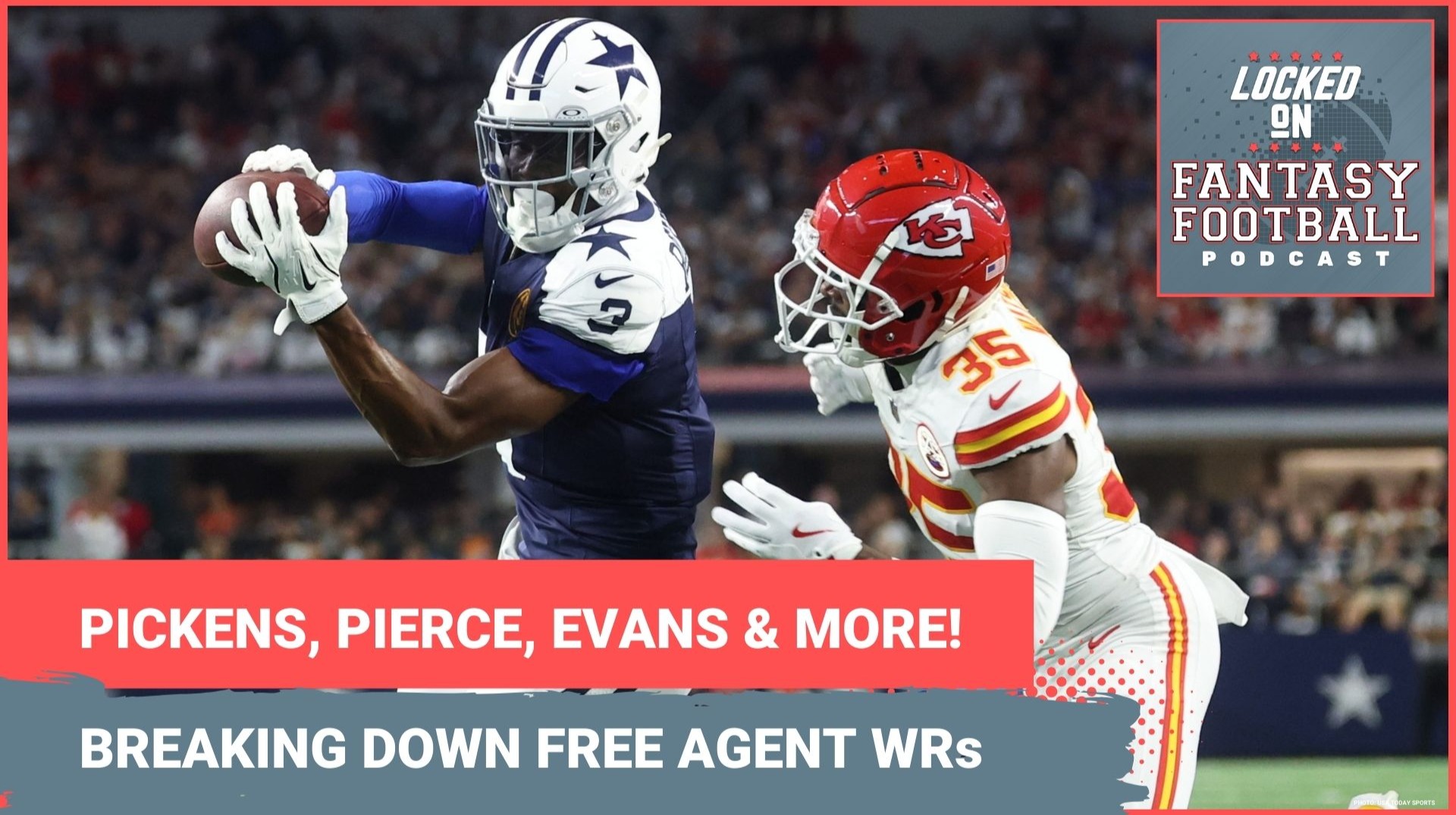 George Pickens, Alec Pierce, Mike Evans, Romeo Doubs & MORE: Fantasy WR rankings for NFL FREE AGENCY