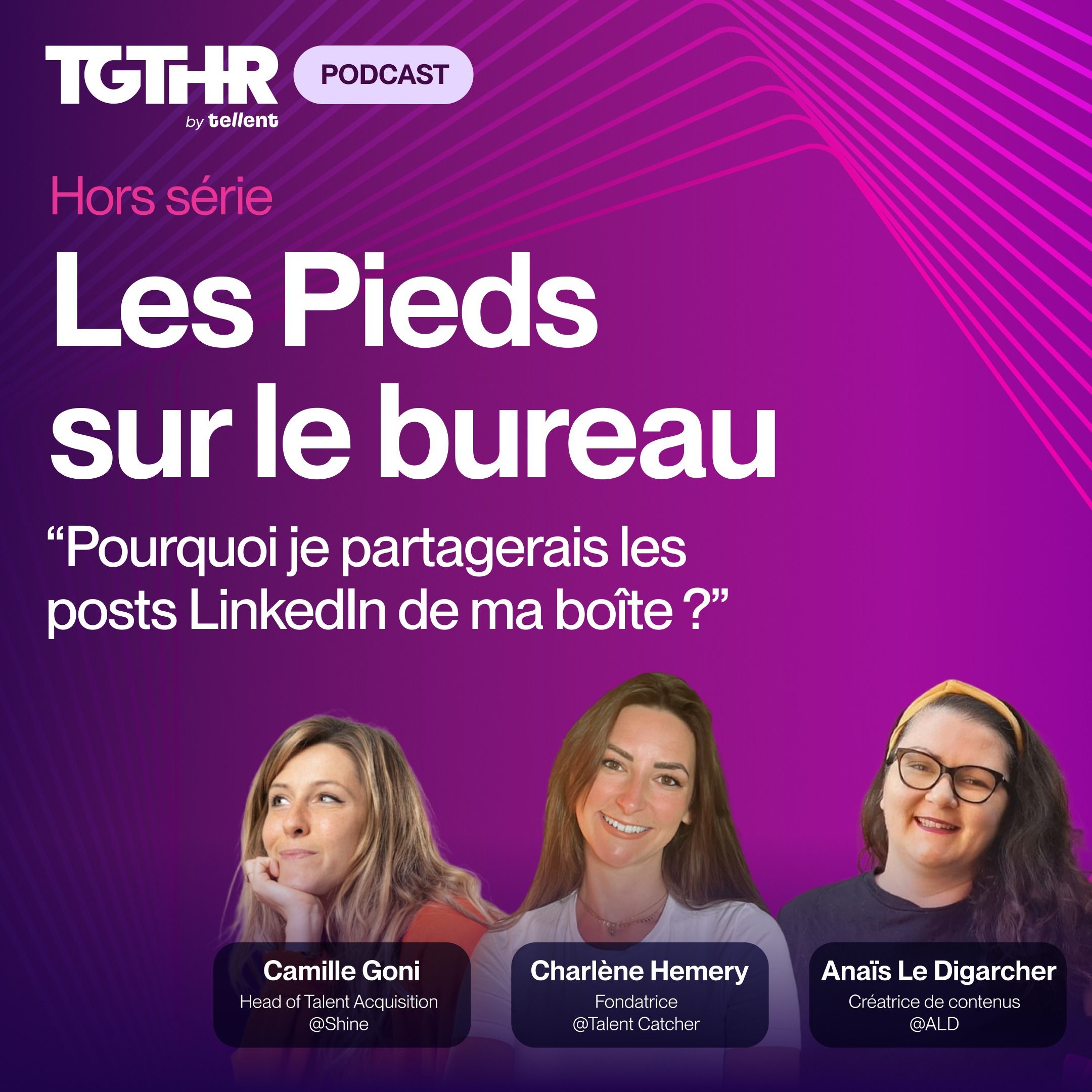 Bonus TGTHR Live - "Pourquoi je partagerais les posts LinkedIn de ma boîte ?" episode artwork