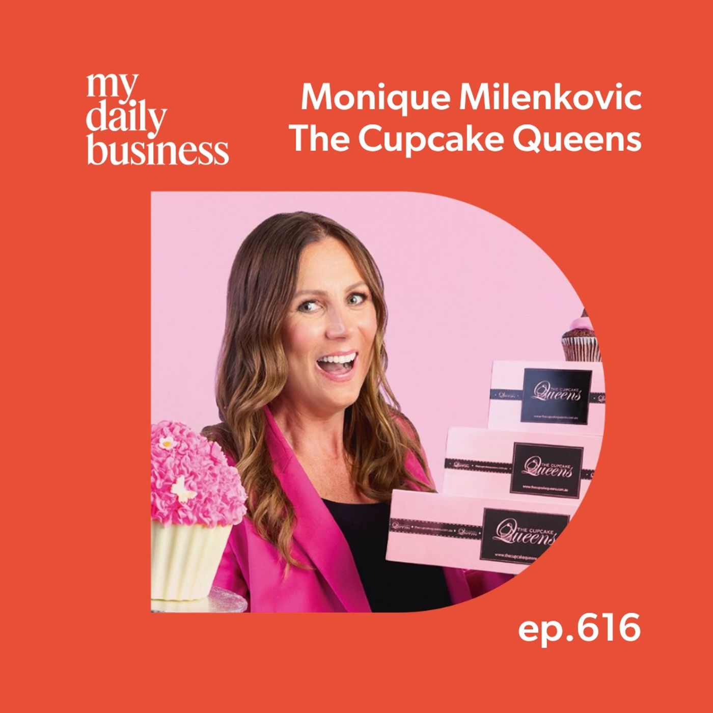 Episode 616: Monique Milenkovic of The Cupcake Queens on Celebration and Inspiration