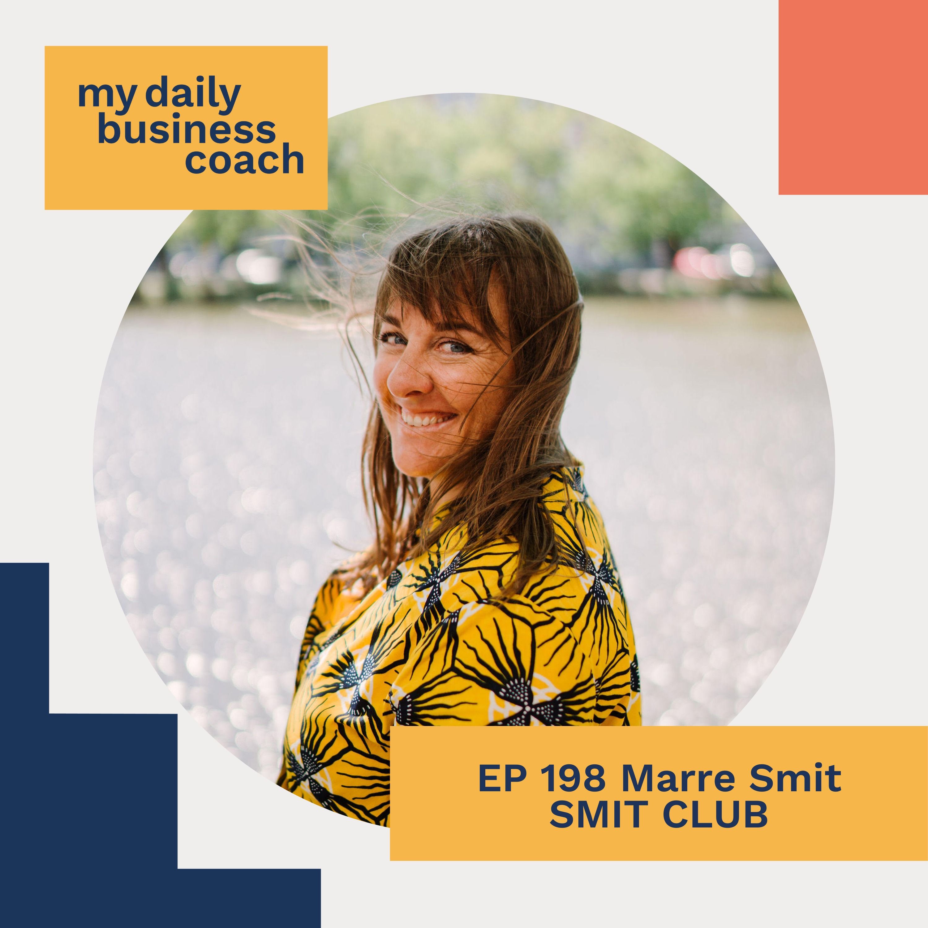 The ripple effect of having a beautiful and effective website to a business with Marre Smit of Smit Club