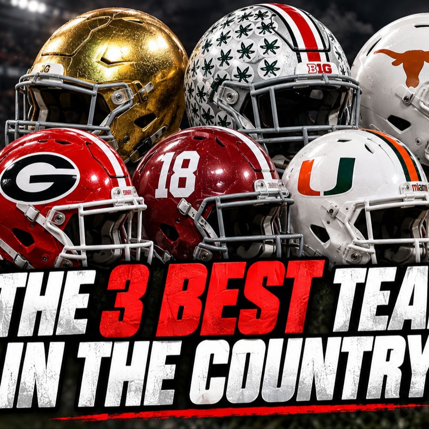 The definitive 3 best teams in the country in the Juck on Bucks rankings episode artwork