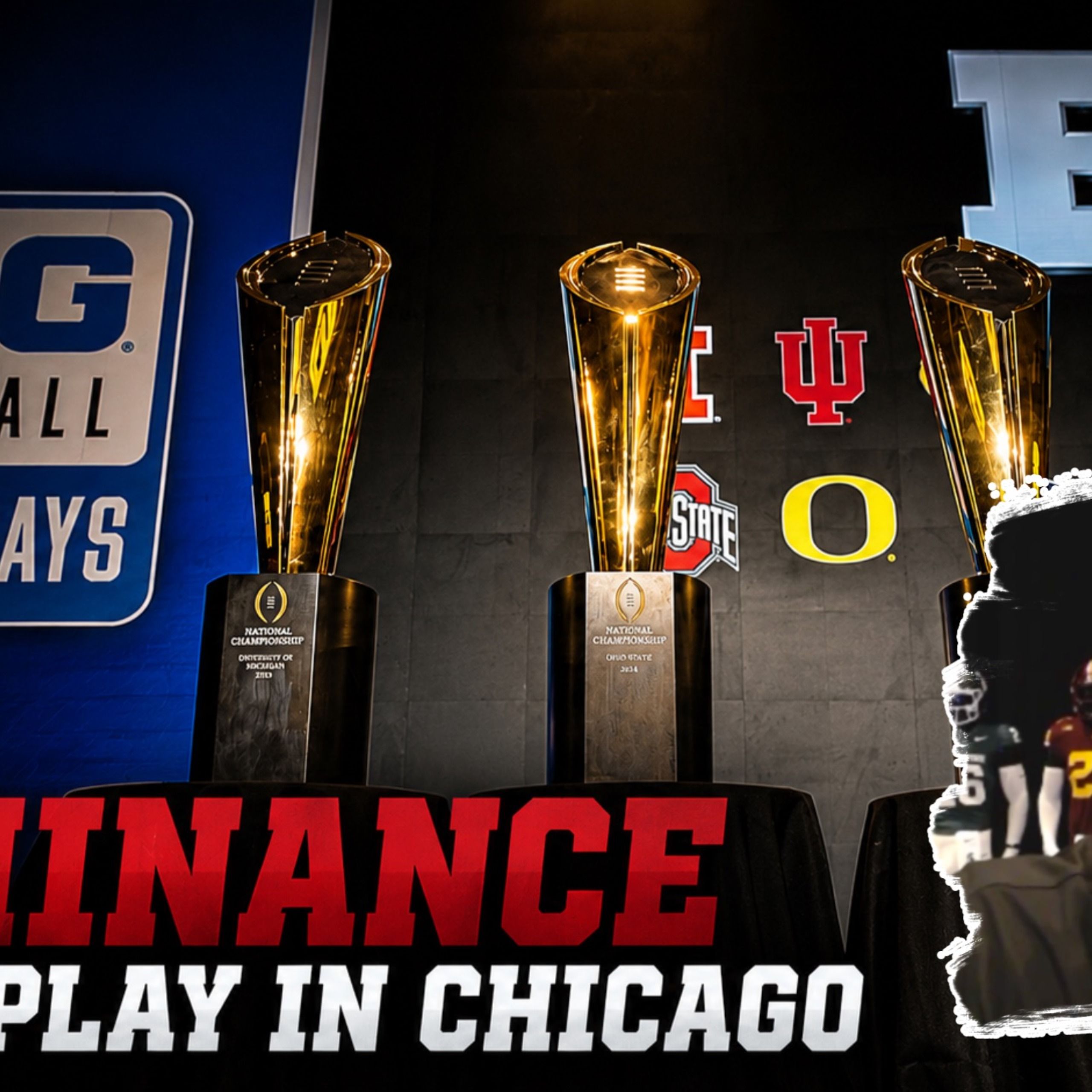 From Chicago Big 10 media day's Day 1 preview episode artwork