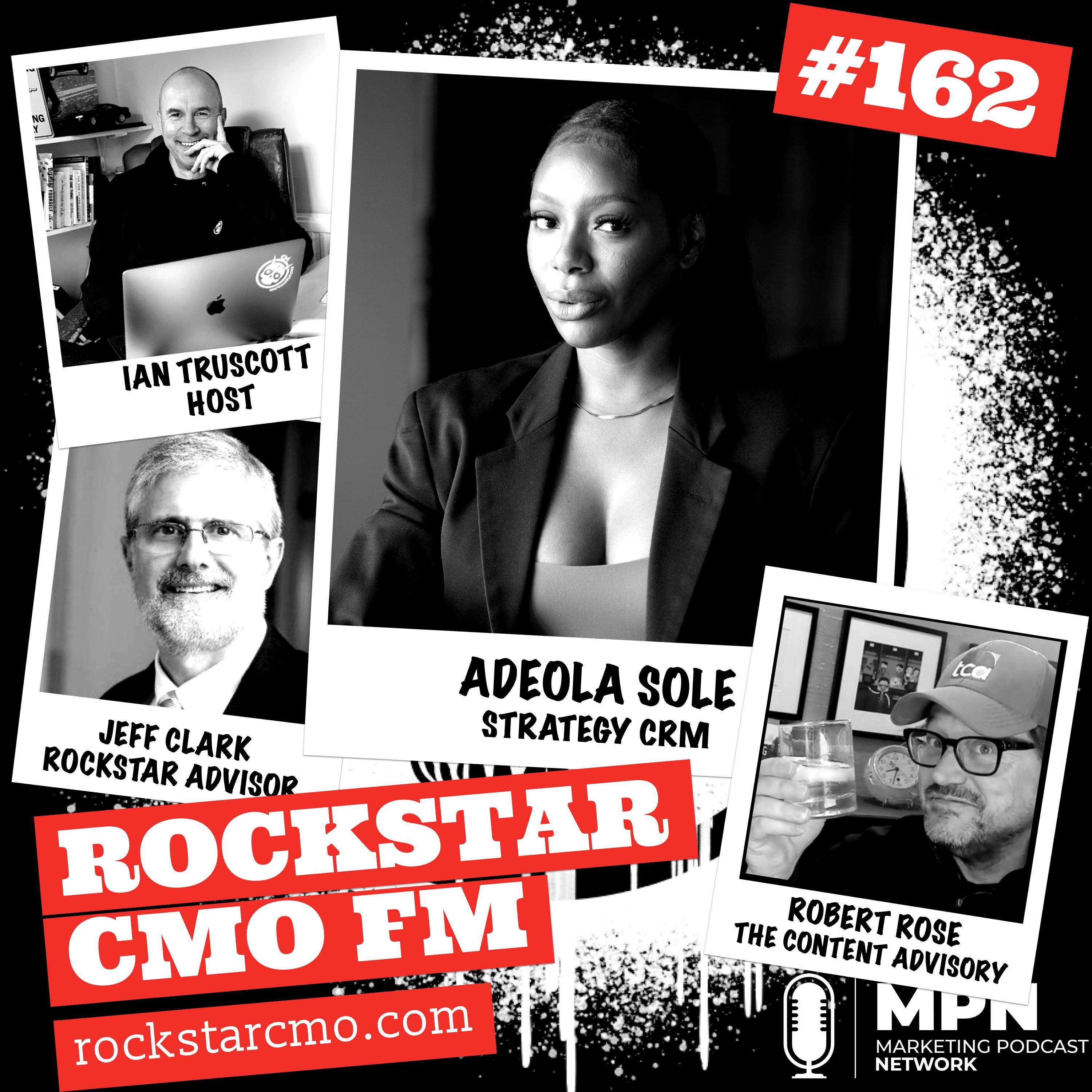 The Sales Relationship Advice, Backstage with CRM expert Adeola Sole and a Weak Thought Leadership Warning Episode