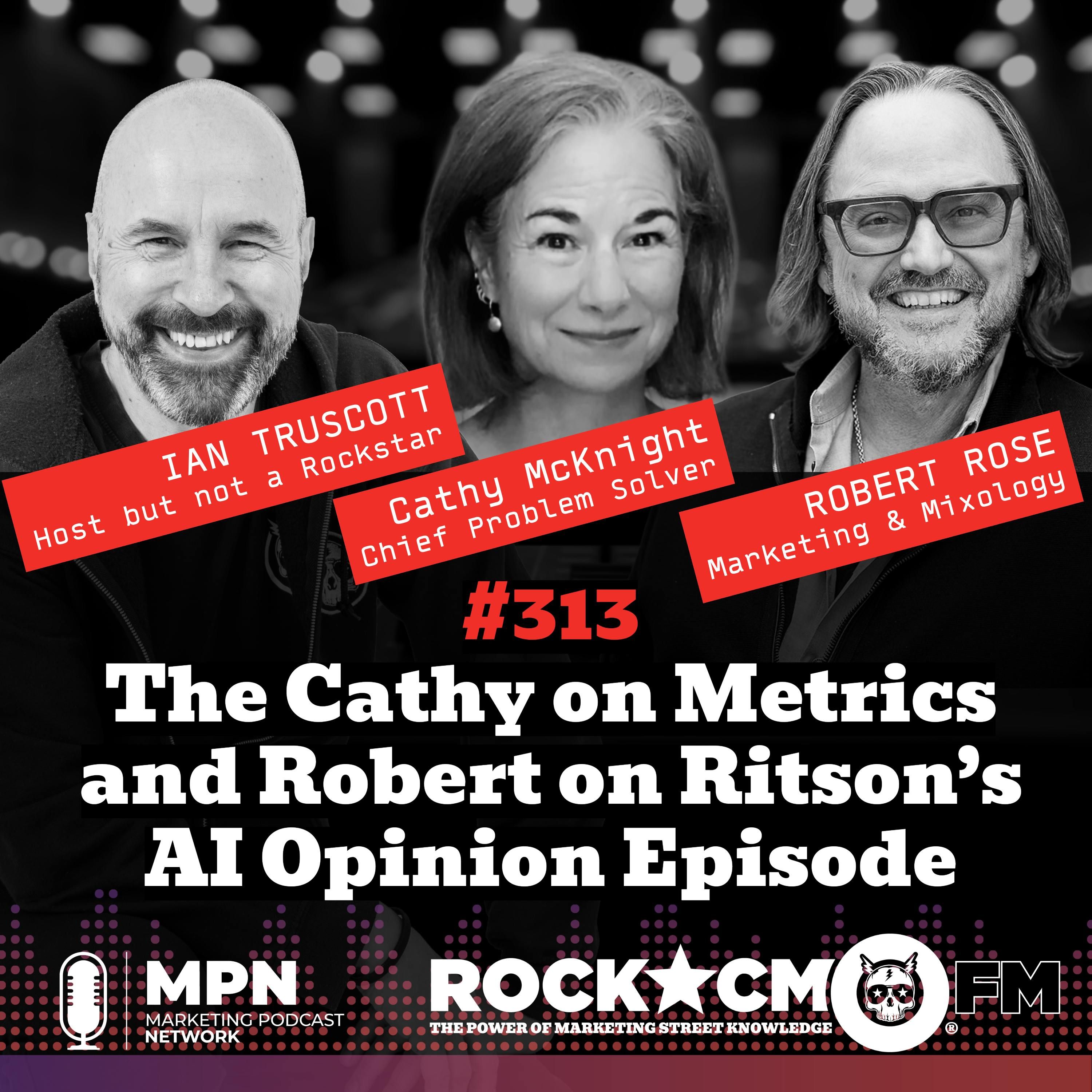 The Cathy on Metrics and Robert on Ritson’s AI Opinion Episode
