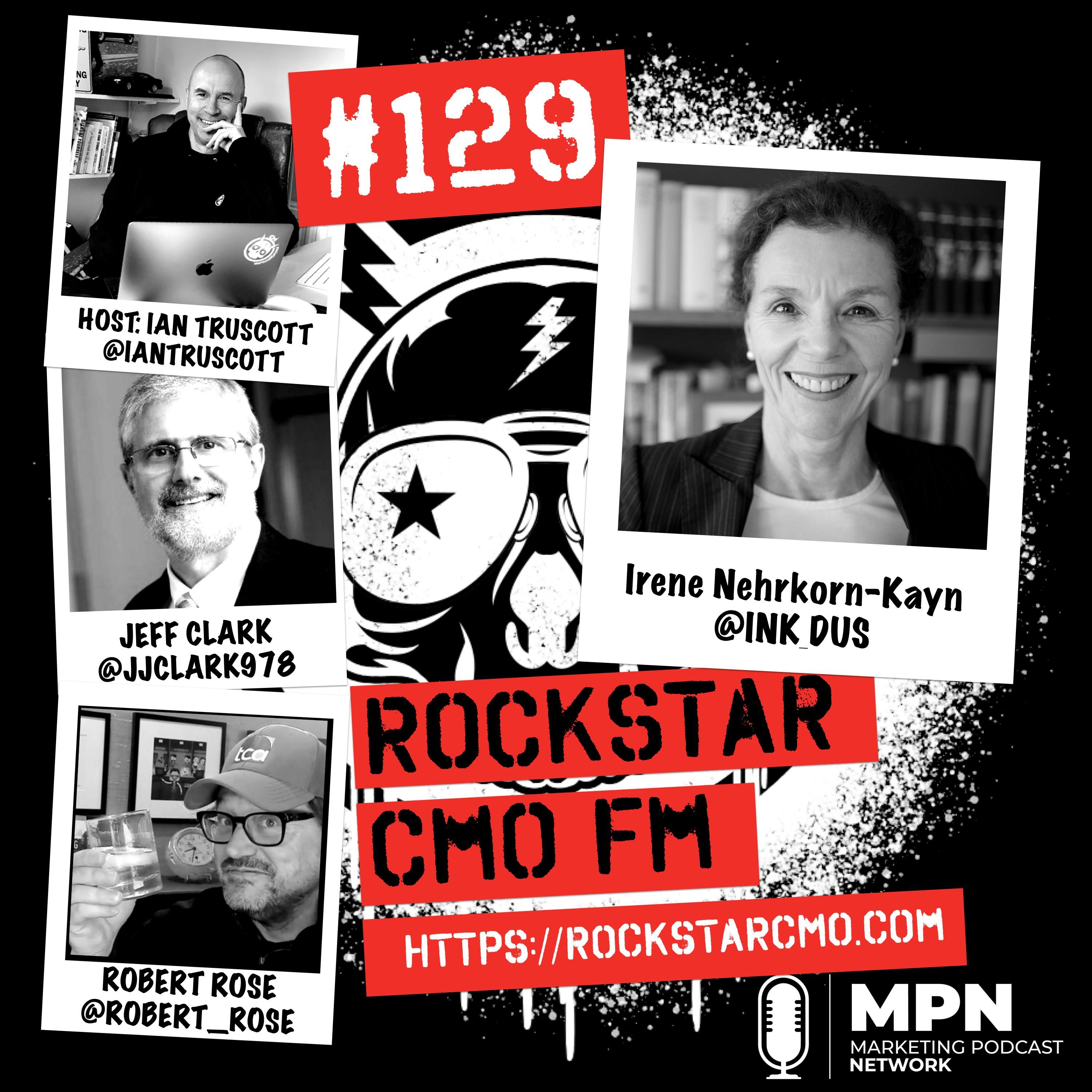 The Enabling our Teams with Jeff, The Trouble with CMOs with Irene and Differentiating over a Cocktail with Robert Episode