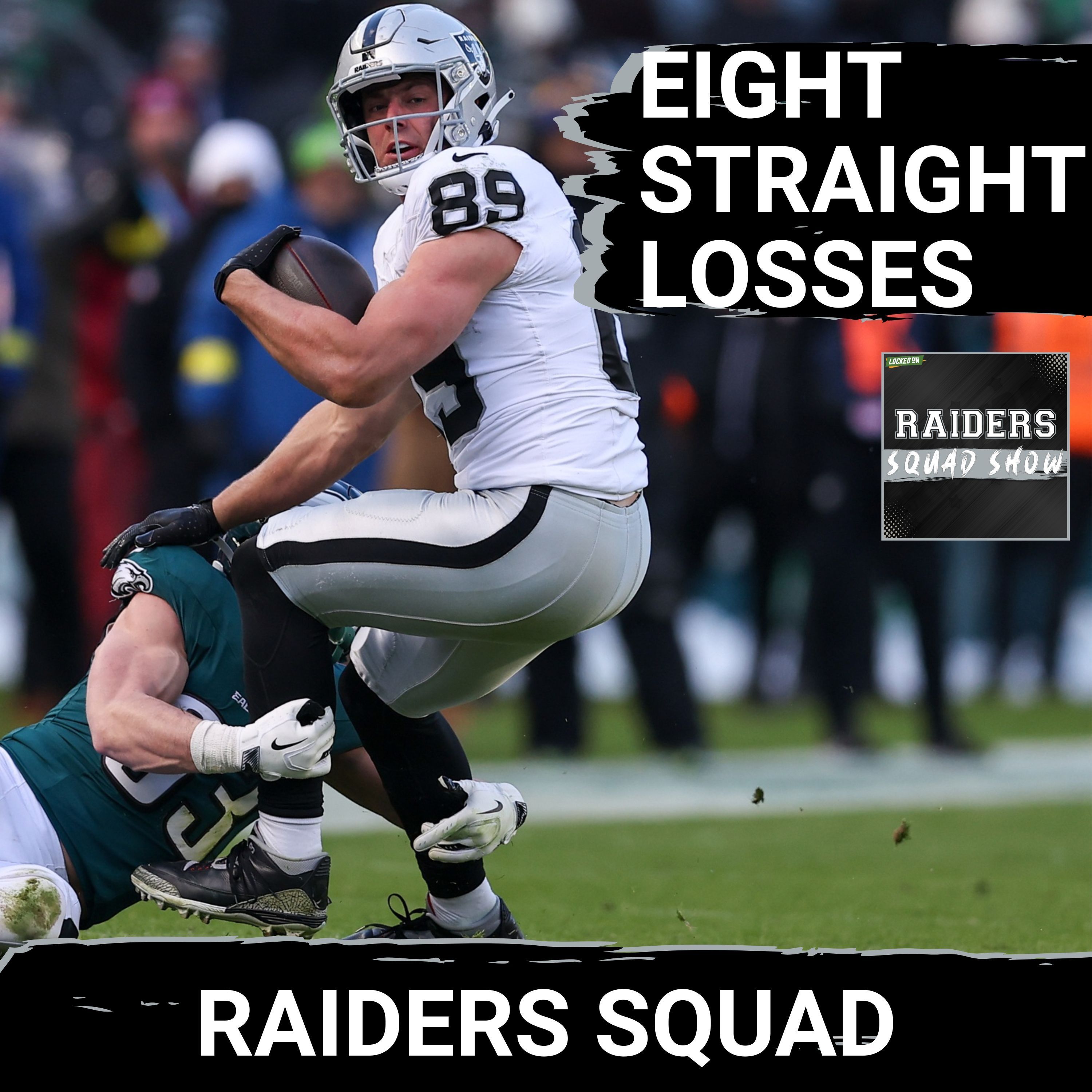 RAIDERS SQUAD SHOW: Las Vegas RAIDERS SHUT OUT by EAGLES | Does Pete still have the locker room?
