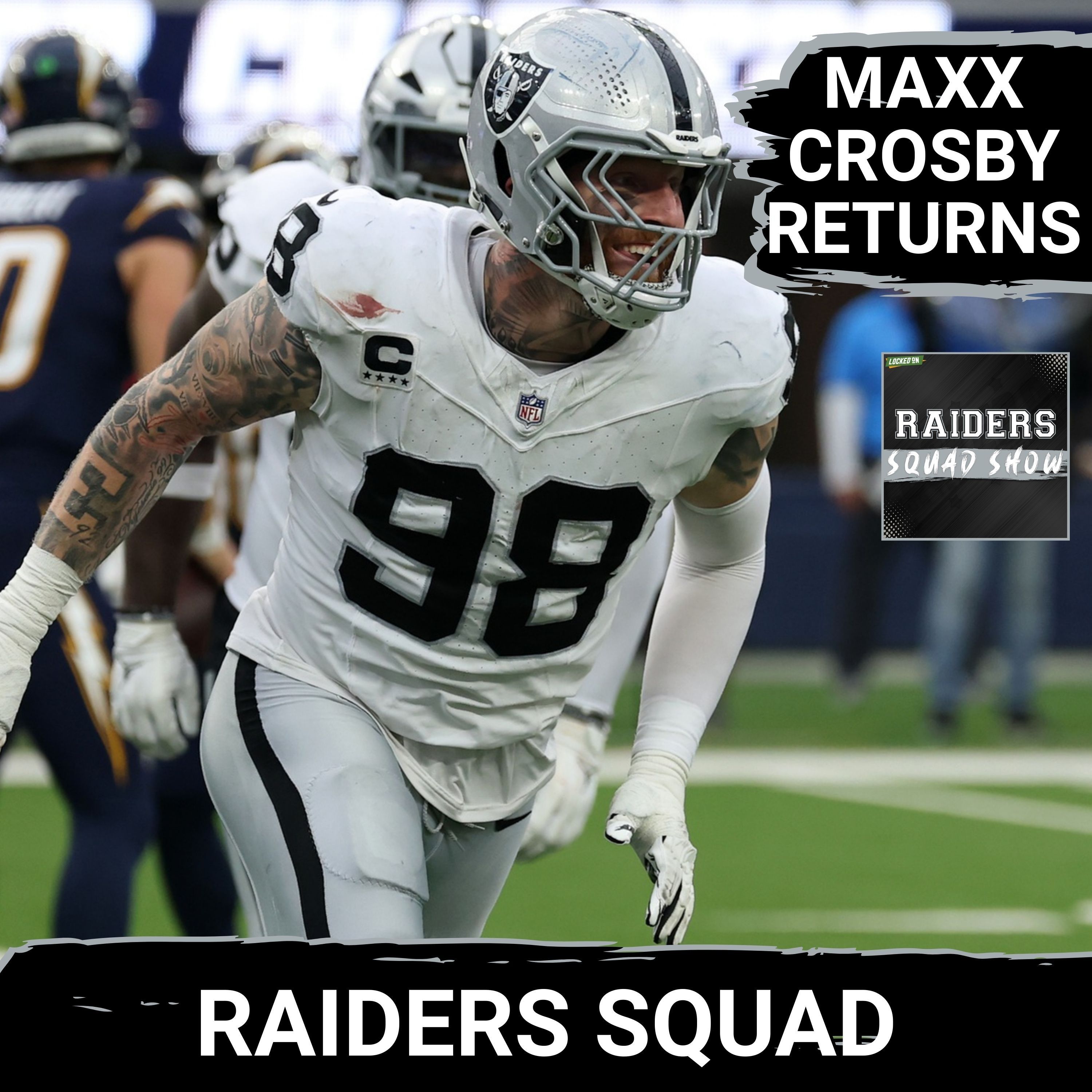RAIDERS SQUAD SHOW: Las Vegas RAIDERS will KEEP Maxx CROSBY after RAVENS pull out of TRADE