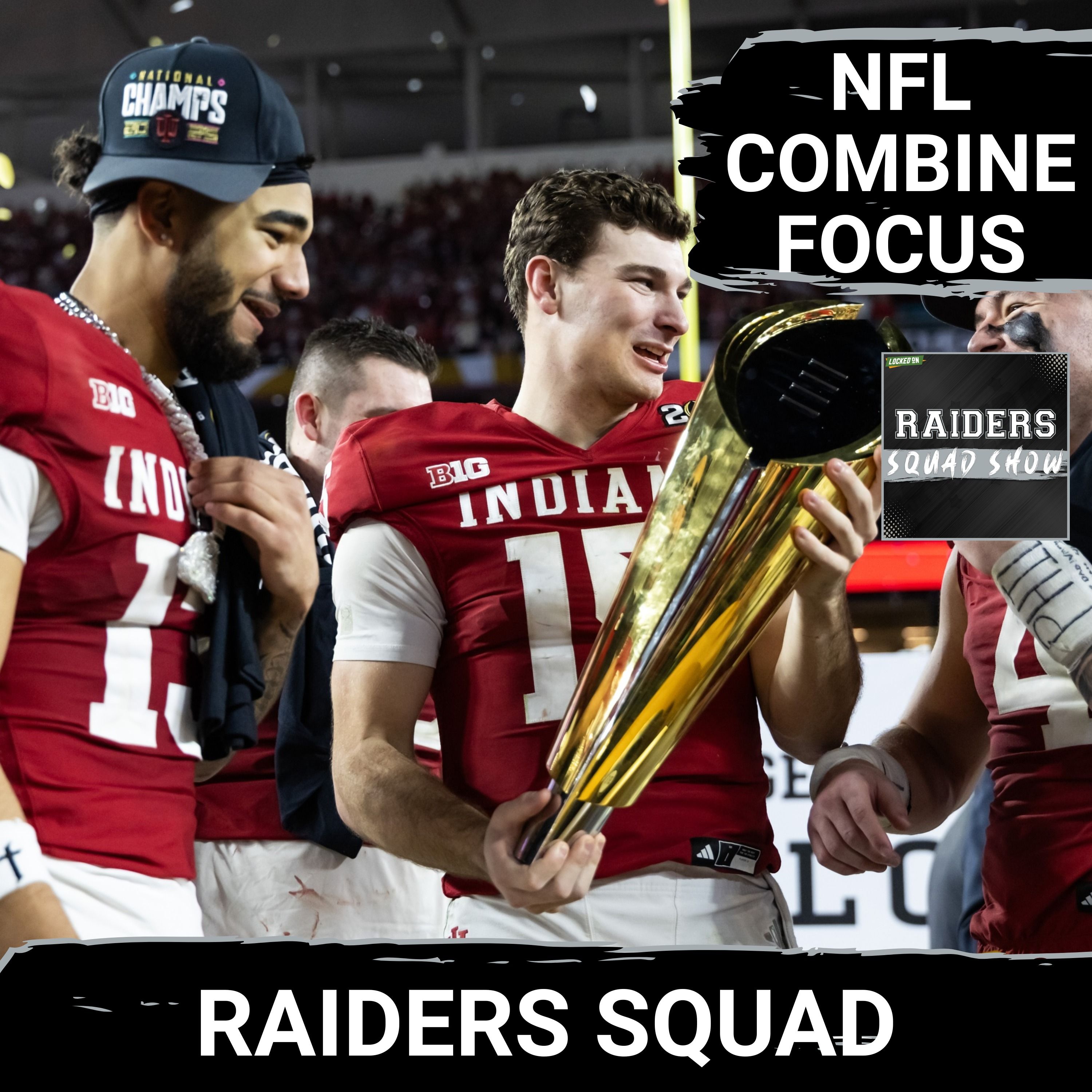 RAIDERS SQUAD SHOW: Las Vegas RAIDERS eye WR ELIJAH SARRATT at 2026 NFL COMBINE | Maxx CROSBY value