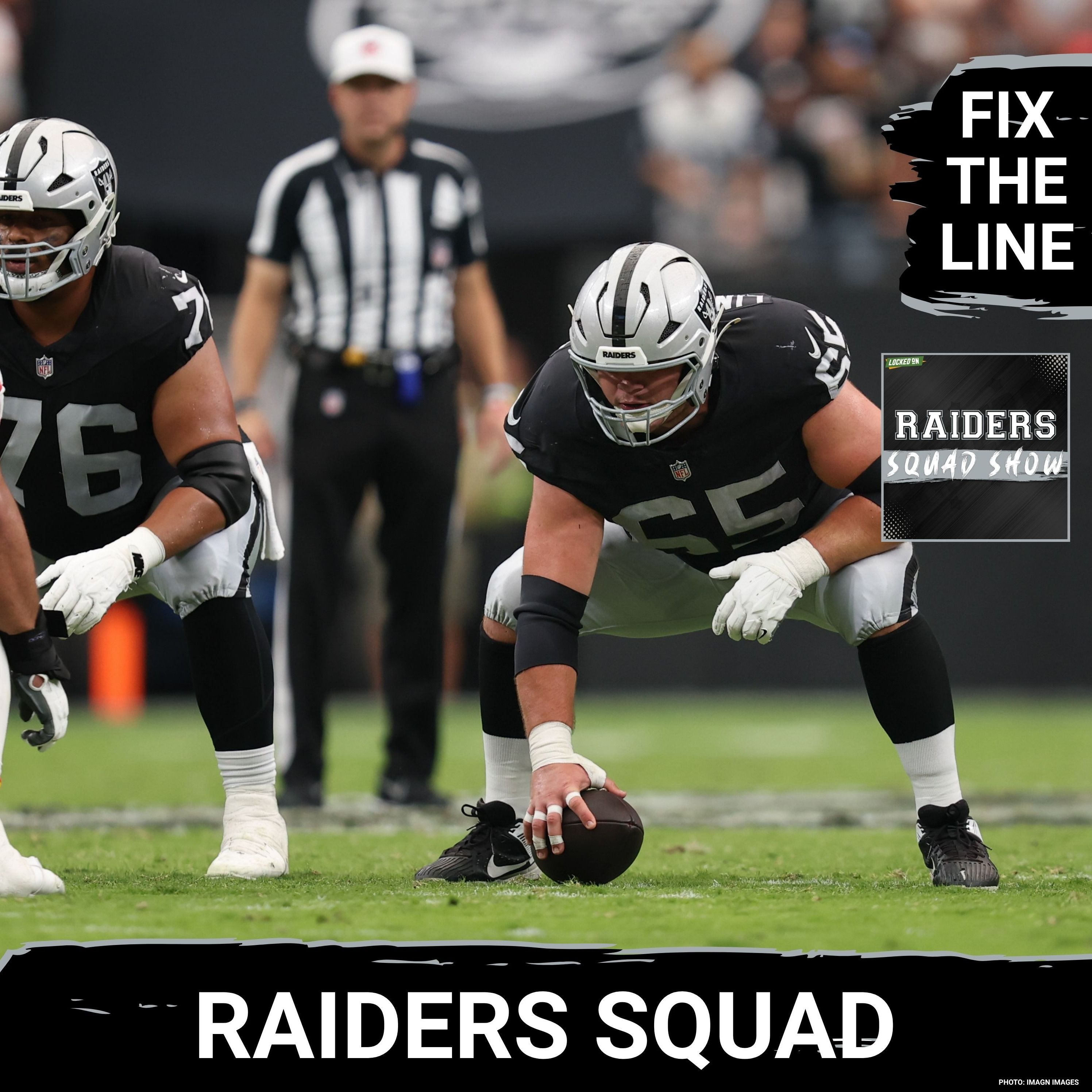 RAIDERS SQUAD SHOW: Las Vegas RAIDERS vs Buffalo BILLS RECAP, O-LINE & JEANTY concerns episode artwork