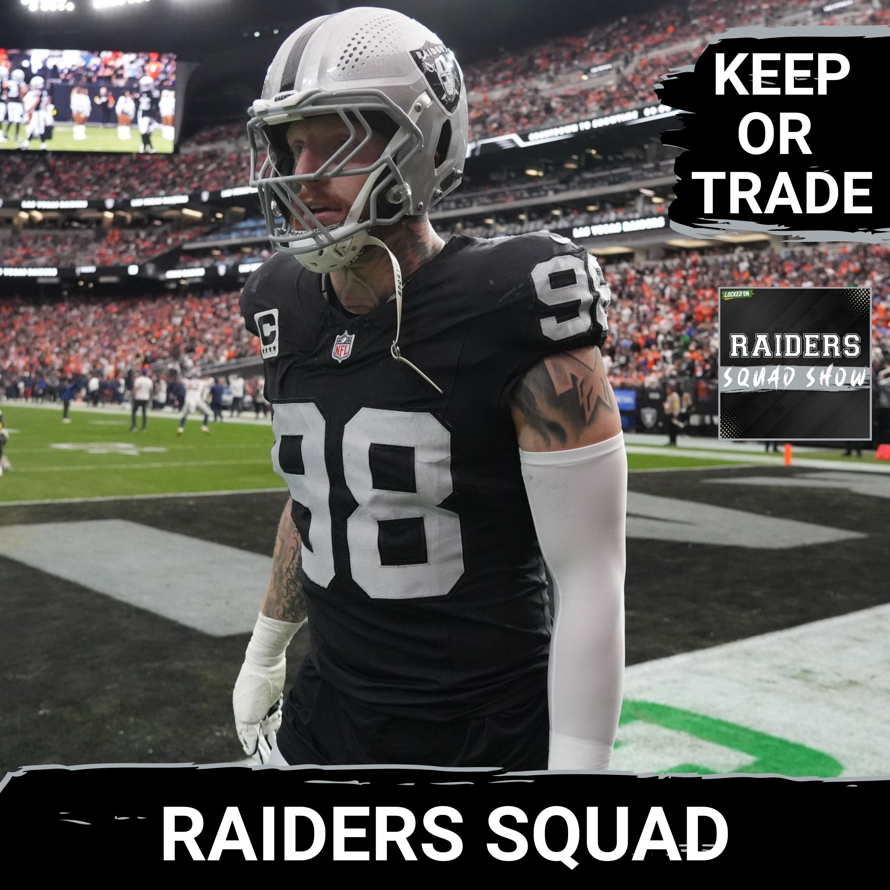 RAIDERS SQUAD SHOW: Maxx CROSBY TRADE rumors won't stop | ALEC PIERCE a Las Vegas RAIDERS target?