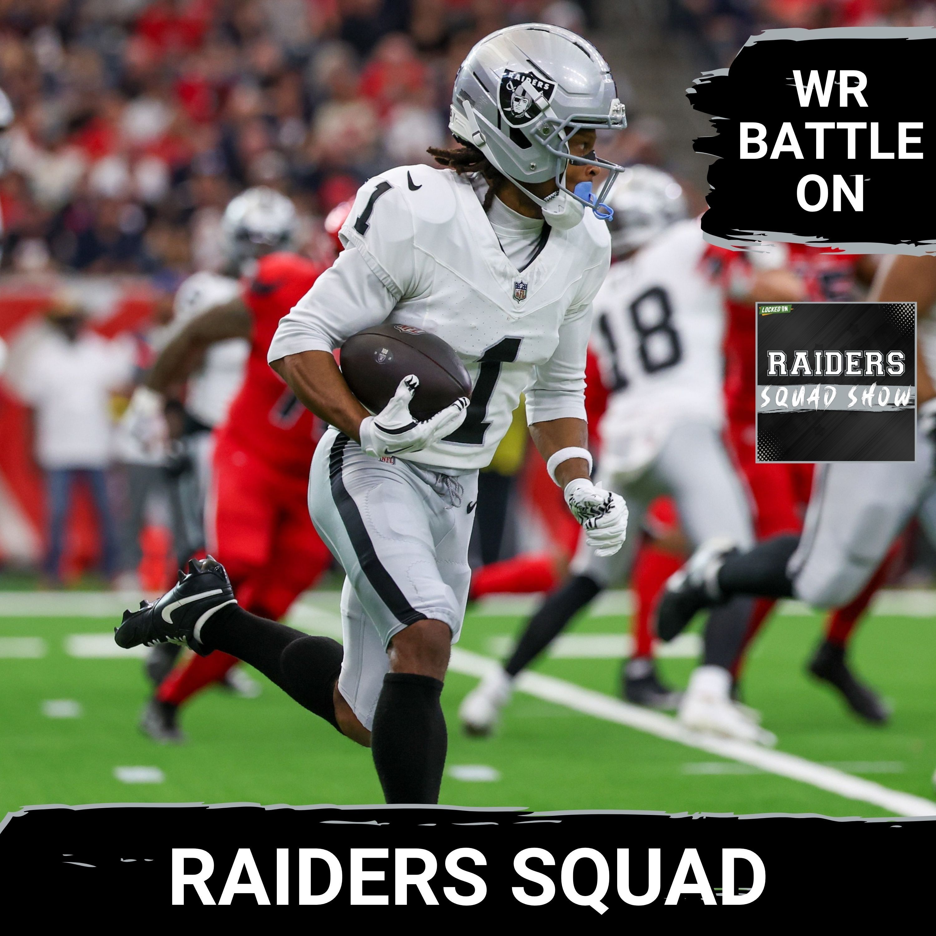 RAIDERS SQUAD SHOW:  Las Vegas RAIDERS Off-season Moves:  Veteran WR NEEDED NOW