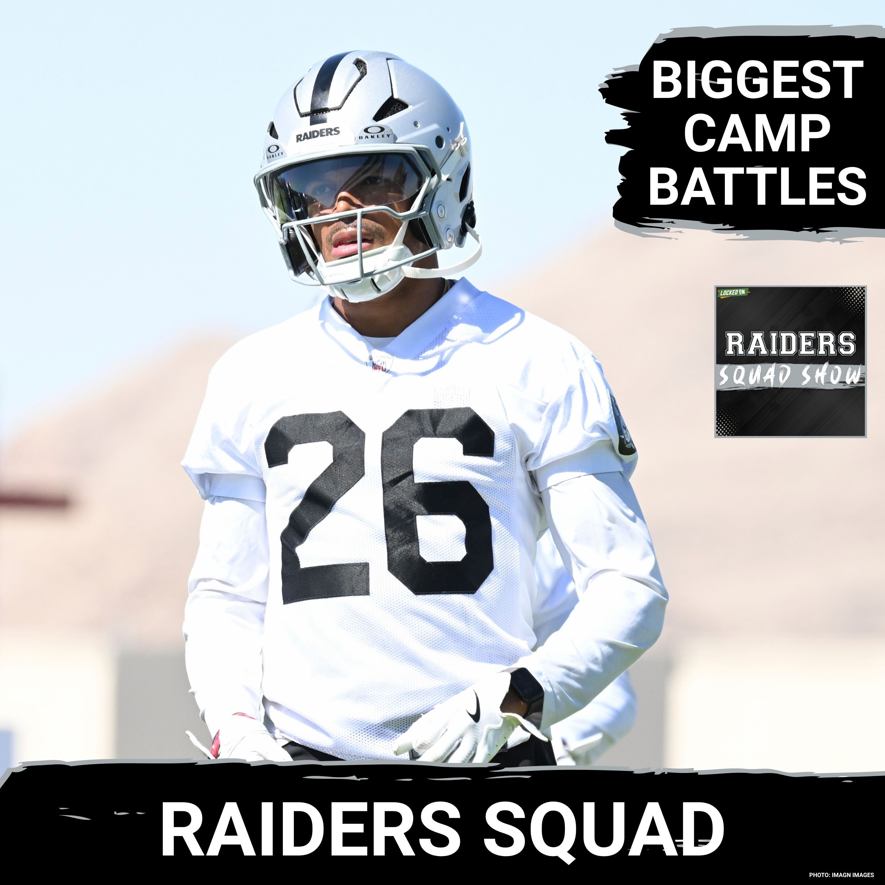 RAIDERS SQUAD SHOW: Las Vegas RAIDERS linked to TERRION ARNOLD | Biggest TRAINING CAMP Competitions