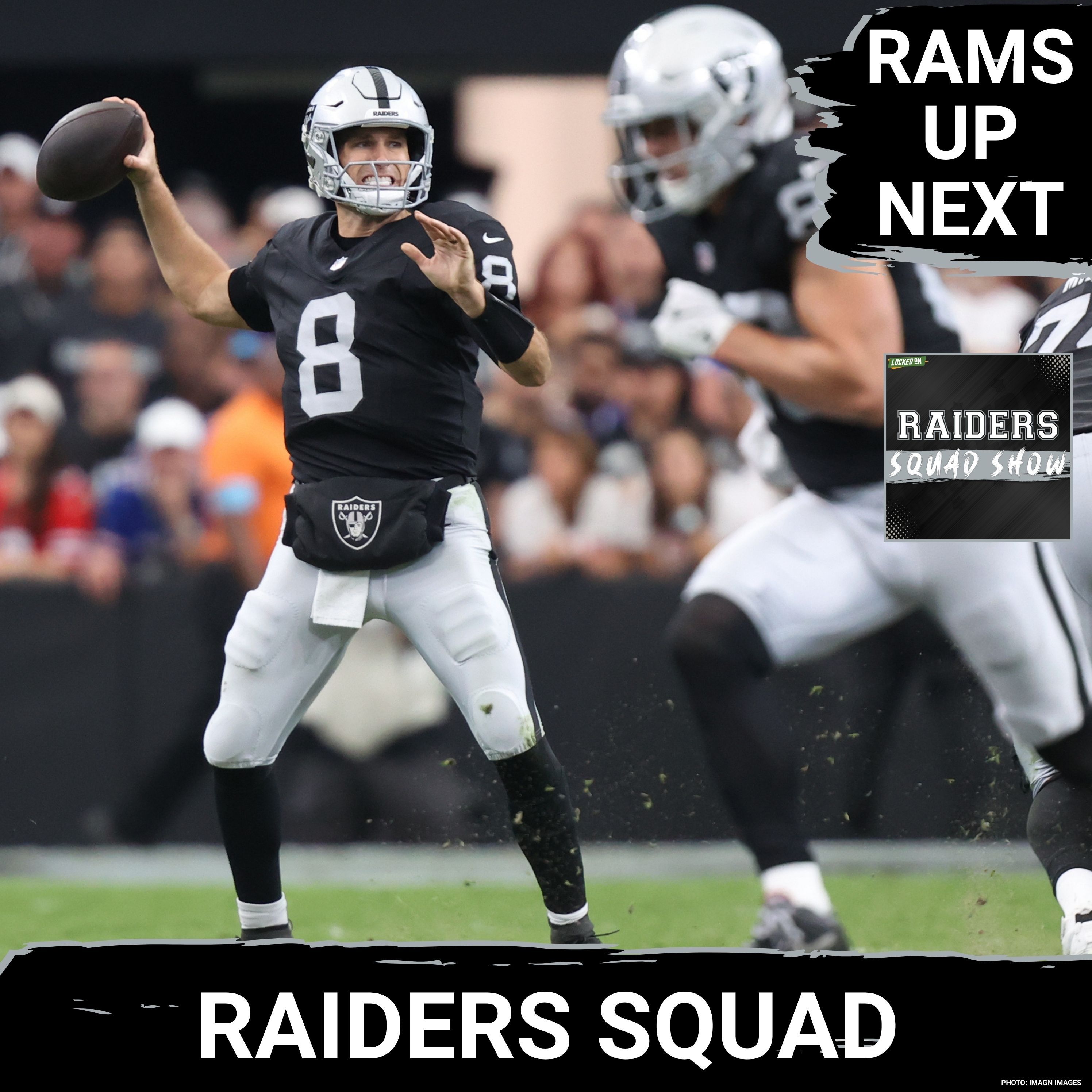 RAIDERS SQUAD SHOW: Las Vegas RAIDERS vs Los Angeles RAMS PREVIEW, RUN game concerns + MATCHUPS episode artwork