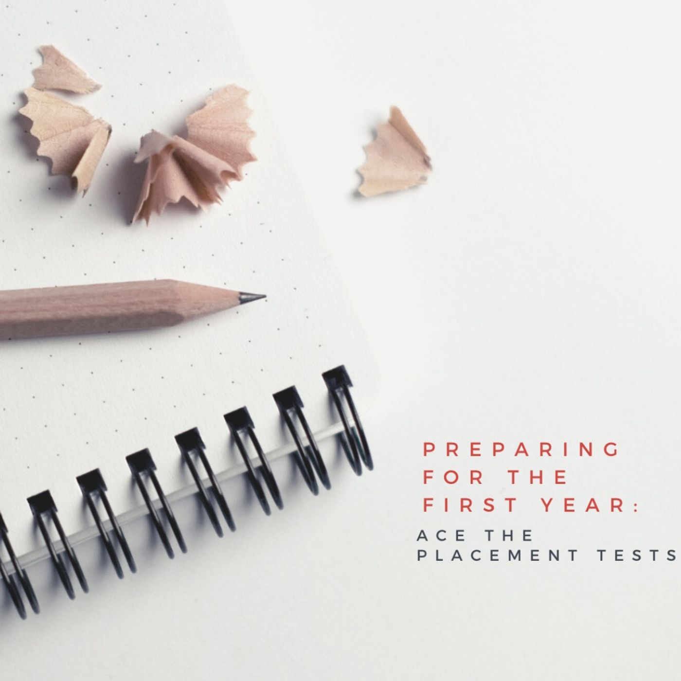 Preparing for the First Year: Ace the Placement Tests