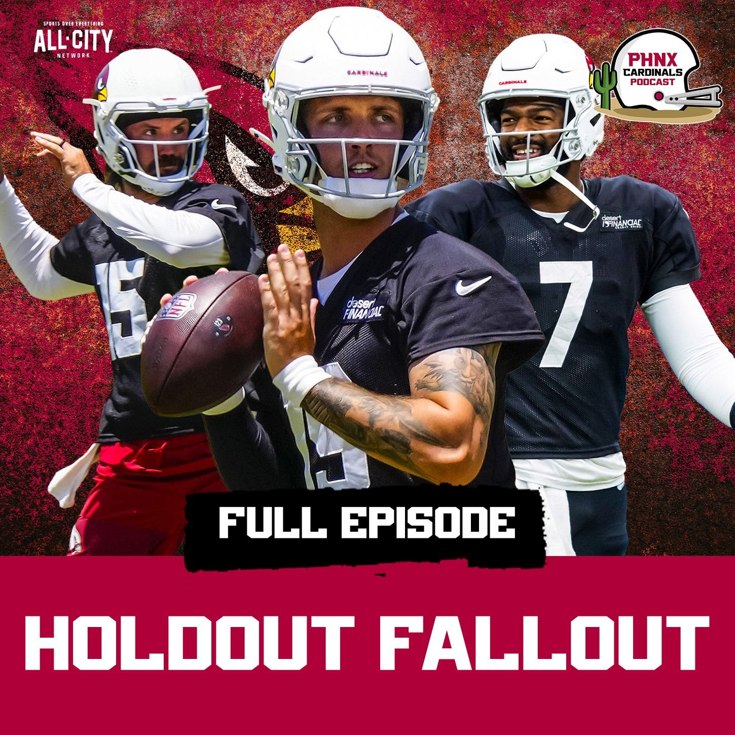 HOLDOUT FALLOUT: Chances of Cardinals QB Battle Intensifies During Jacoby Brissett Absence
