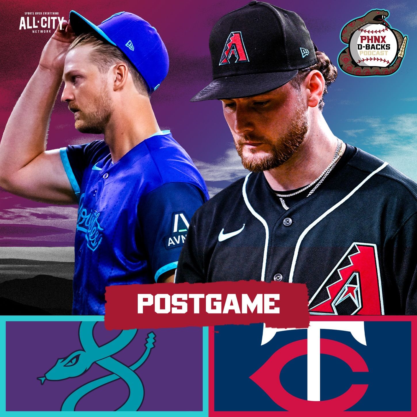 POSTGAME: D-backs Bats SCORCH Twins But BAD NEWS For Injuries In Starting Lineup episode artwork