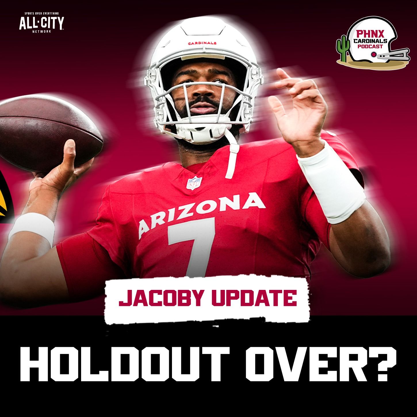 HOLDOUT OVER? Jacoby Brissett Reports to Cardinals Minicamp