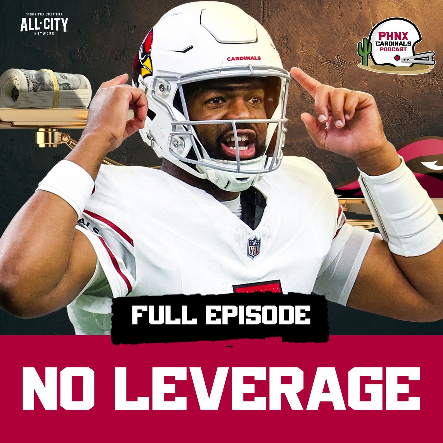 Jacoby Brissett “Doesn’t Have Contract Leverage” With Arizona Cardinals During Offseason Holdout episode artwork