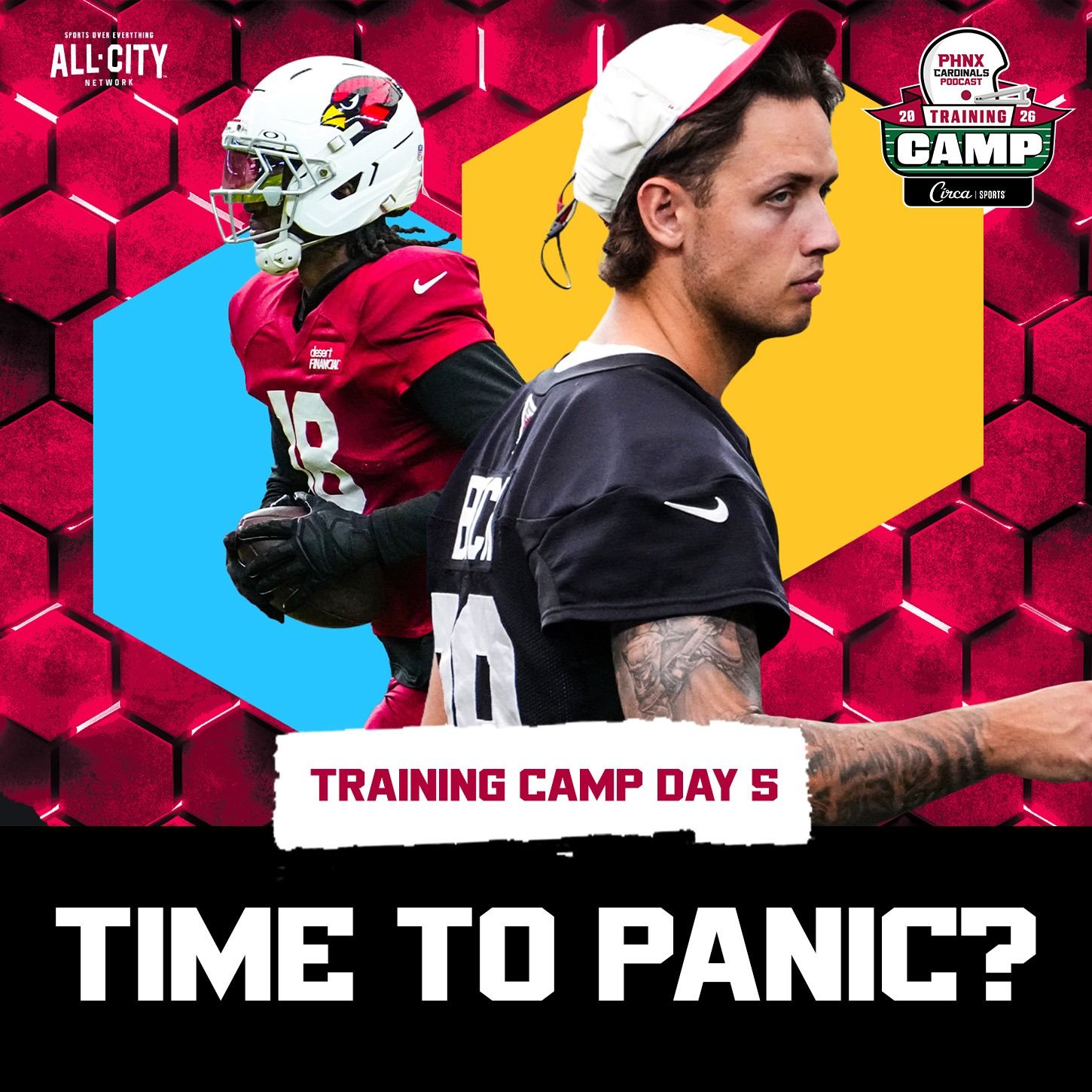 Marvin Harrison Jr. Drop Sparks PANIC as Carson Beck Slides Down Depth Chat at Cardinals Camp Day 5