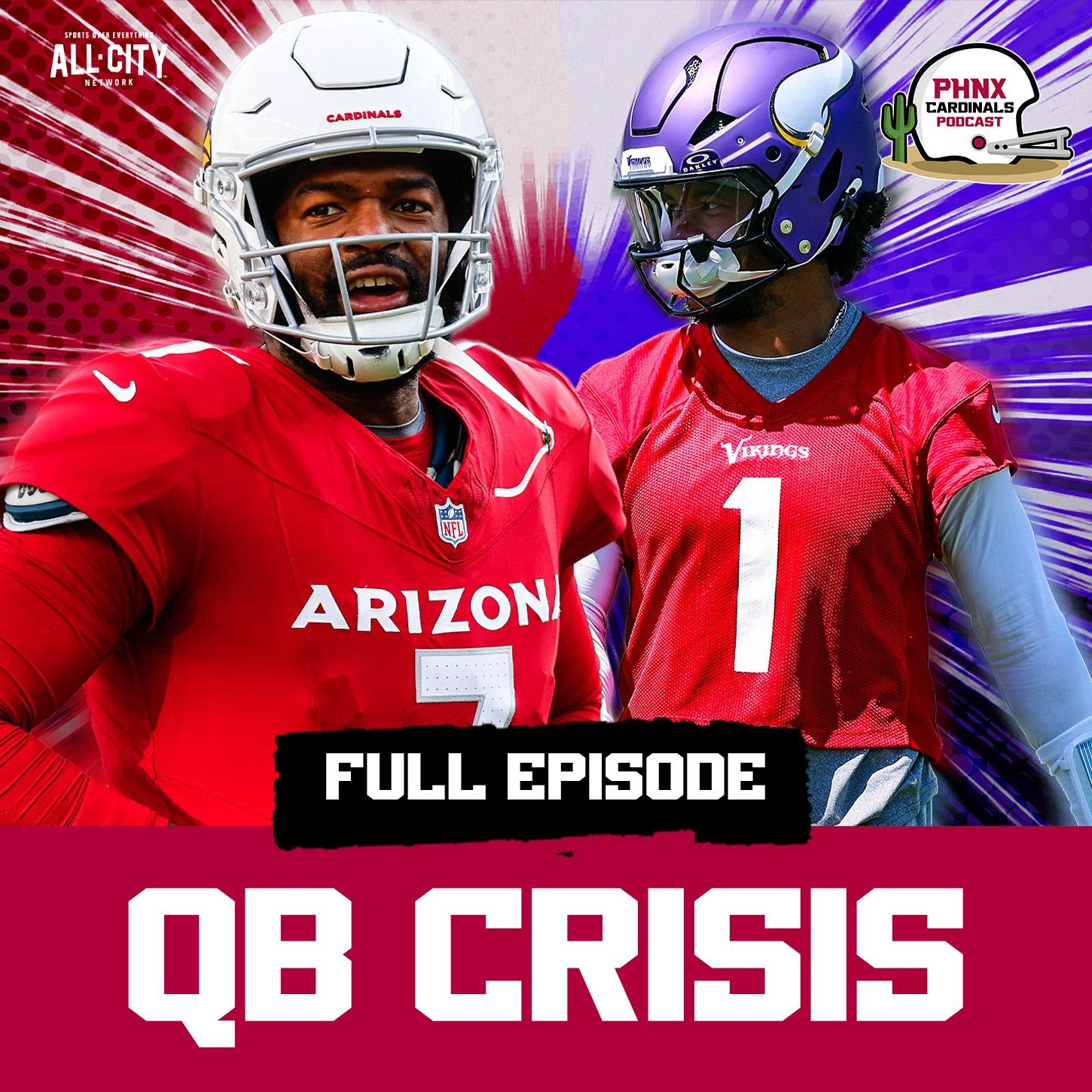 Arizona Cardinals QB CRISIS: Jacoby Brissett Holding Out While Kyler Murray Thriving With Vikings