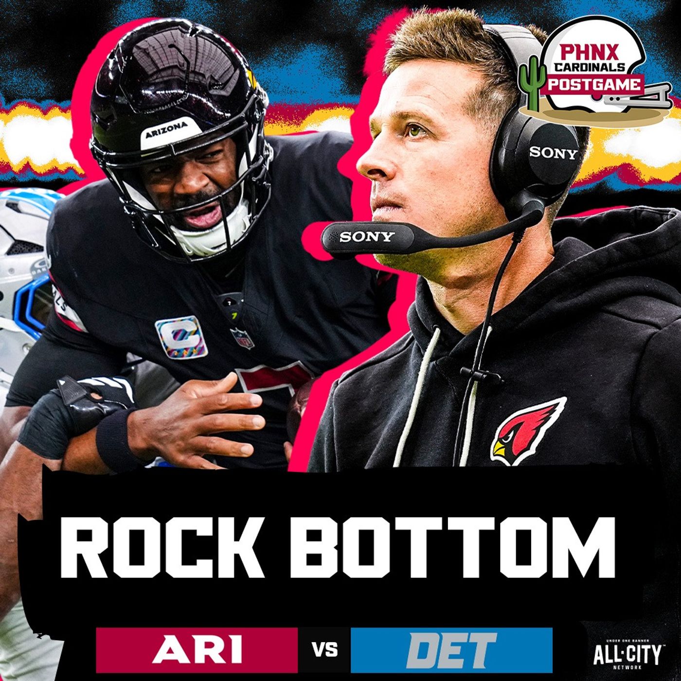 POSTGAME: Arizona Cardinals Hit ROCK BOTTOM After BEATDOWN Loss To Detroit Lions, Drew Petzing