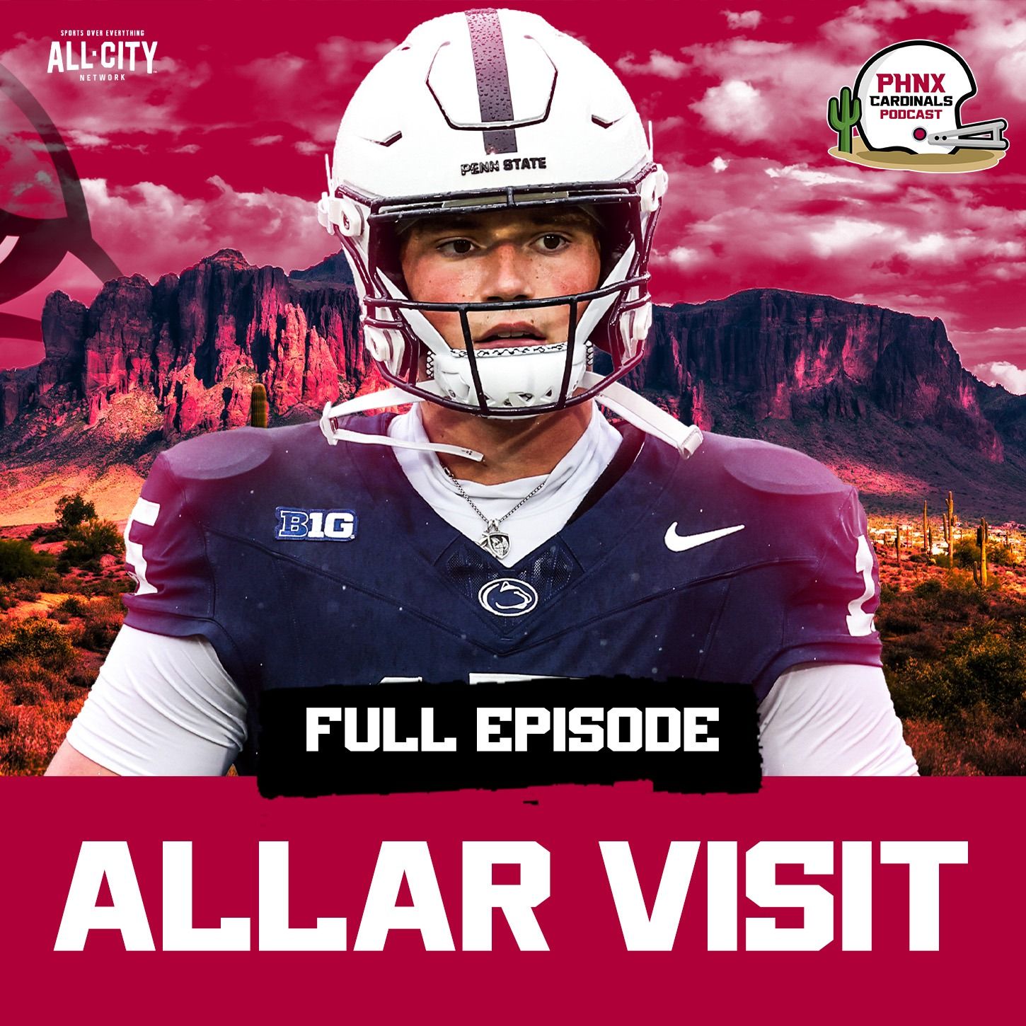 REPORT: Arizona Cardinals HOSTED Penn State QB Drew Allar On Pre Draft Top 30 Visit