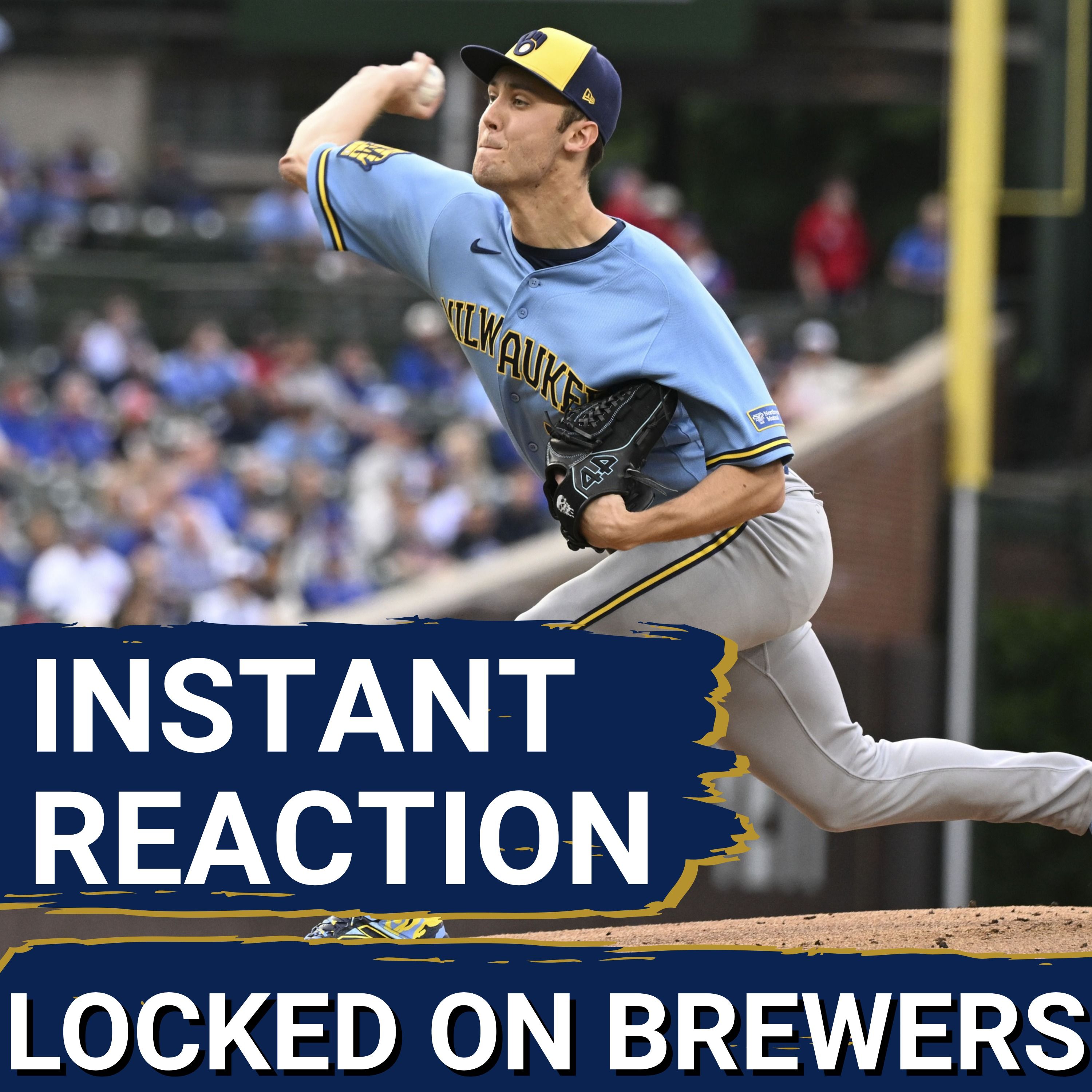 BREWERS POSTCAST: Brewers BEAT Cubs Behind ELECTRIC Misiorowski Start | Another Series WIN