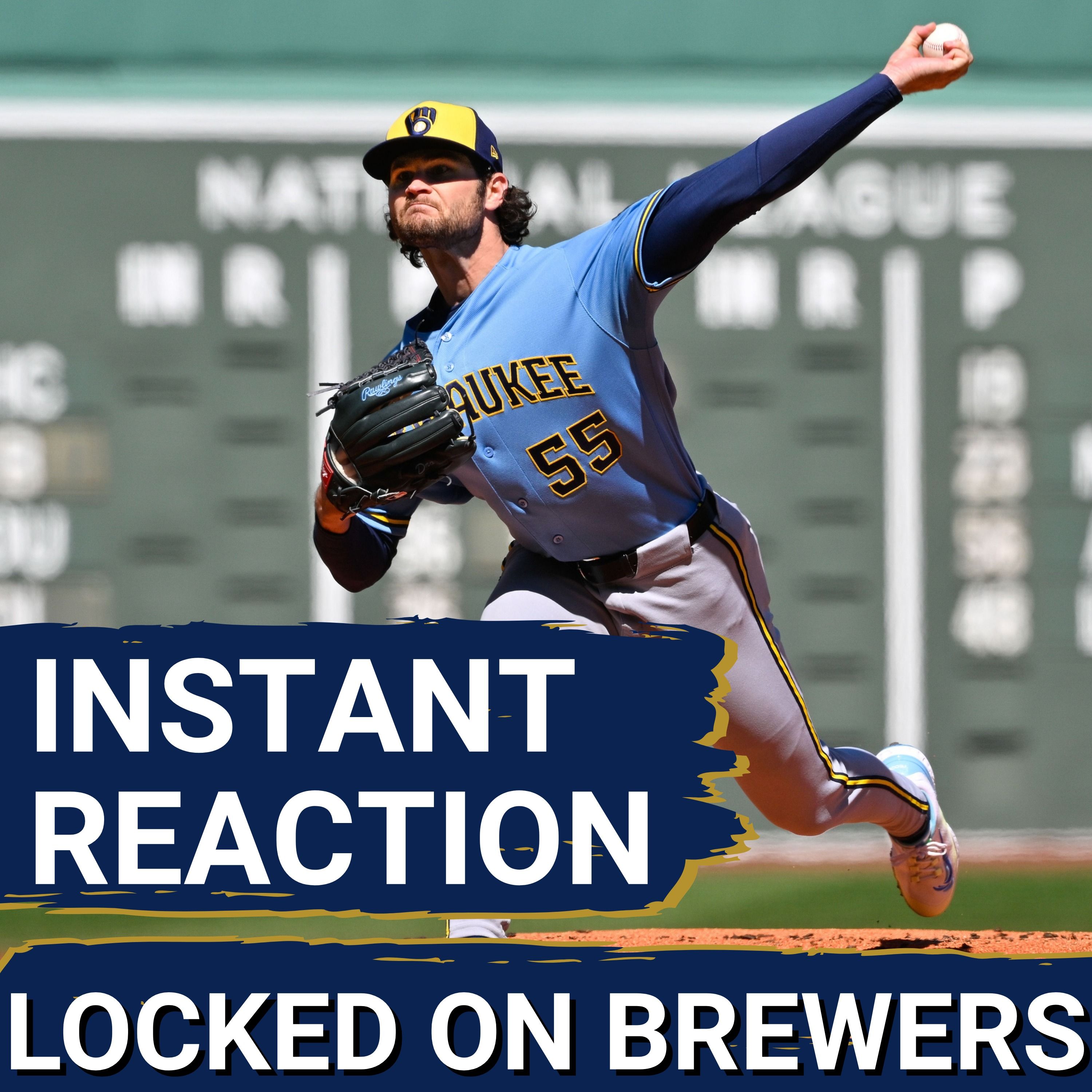 BREWERS POSTCAST: Brewers LOSE First Series of Season in Boston | Offense Goes Quiet