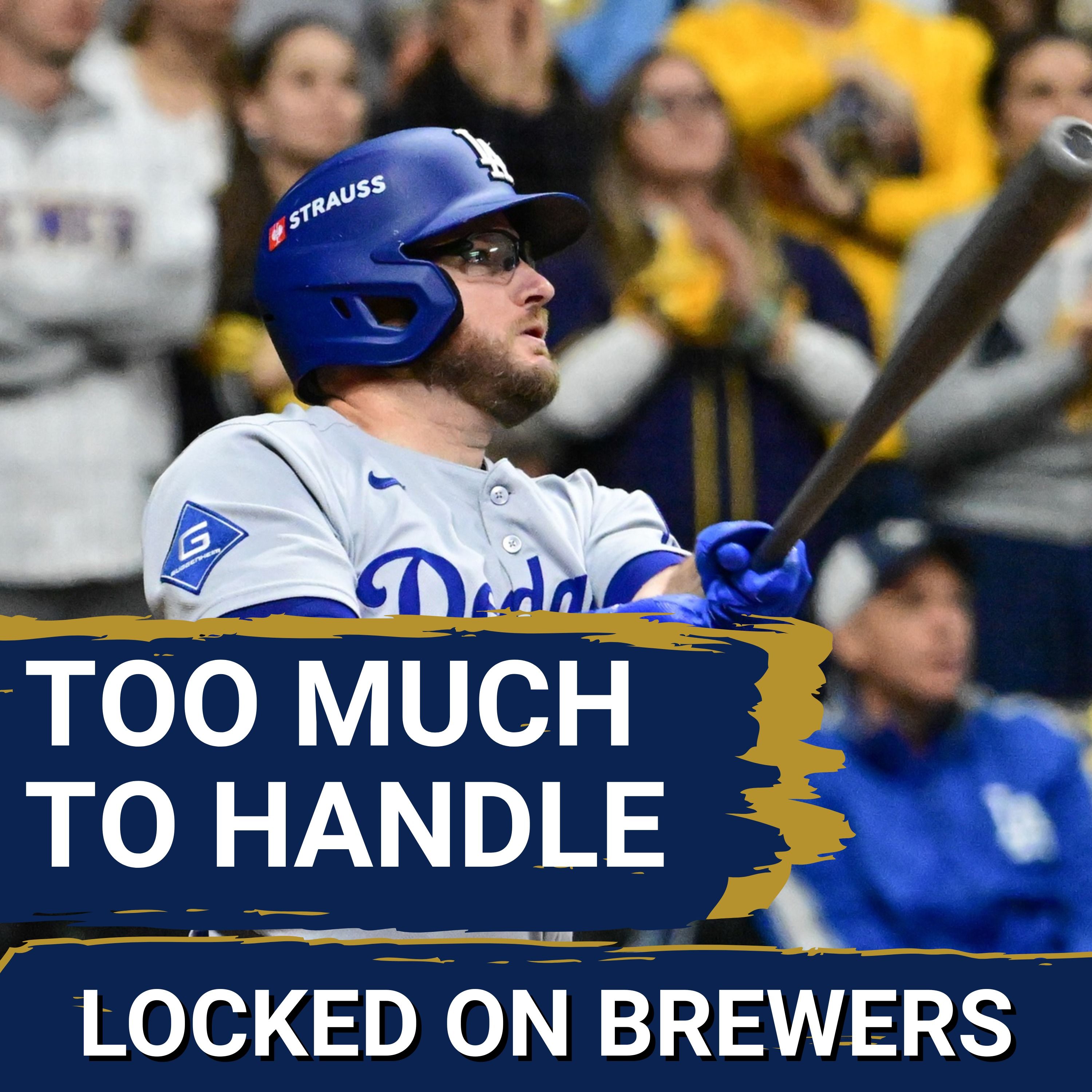BREWERS POSTCAST: Brewers Bats Go Quiet AGAIN | Dodgers Take Commanding 2–0 NLCS Lead