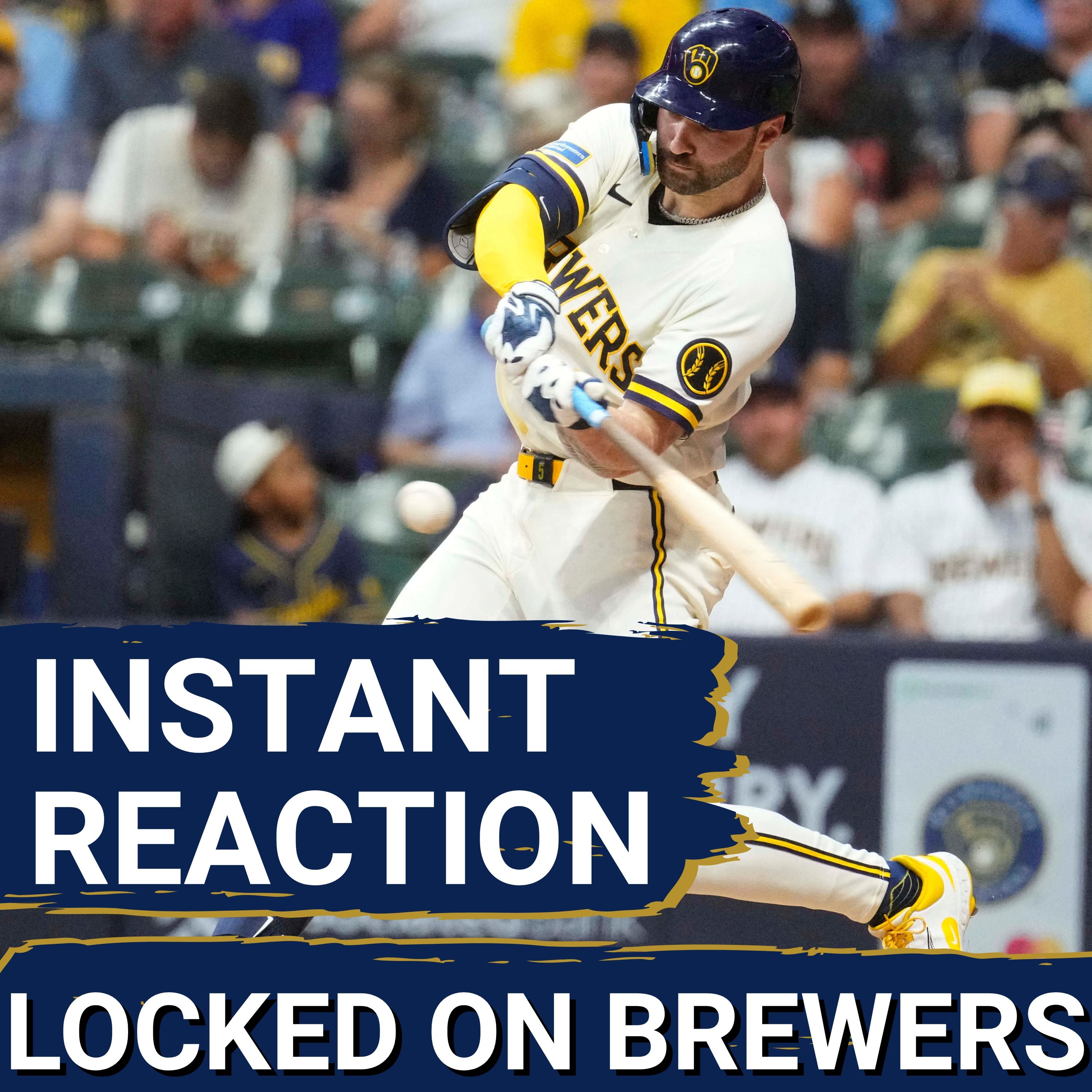 BREWERS POSTCAST: Garrett Mitchell LEADS Brewers Past Reds | Secure Series WIN
