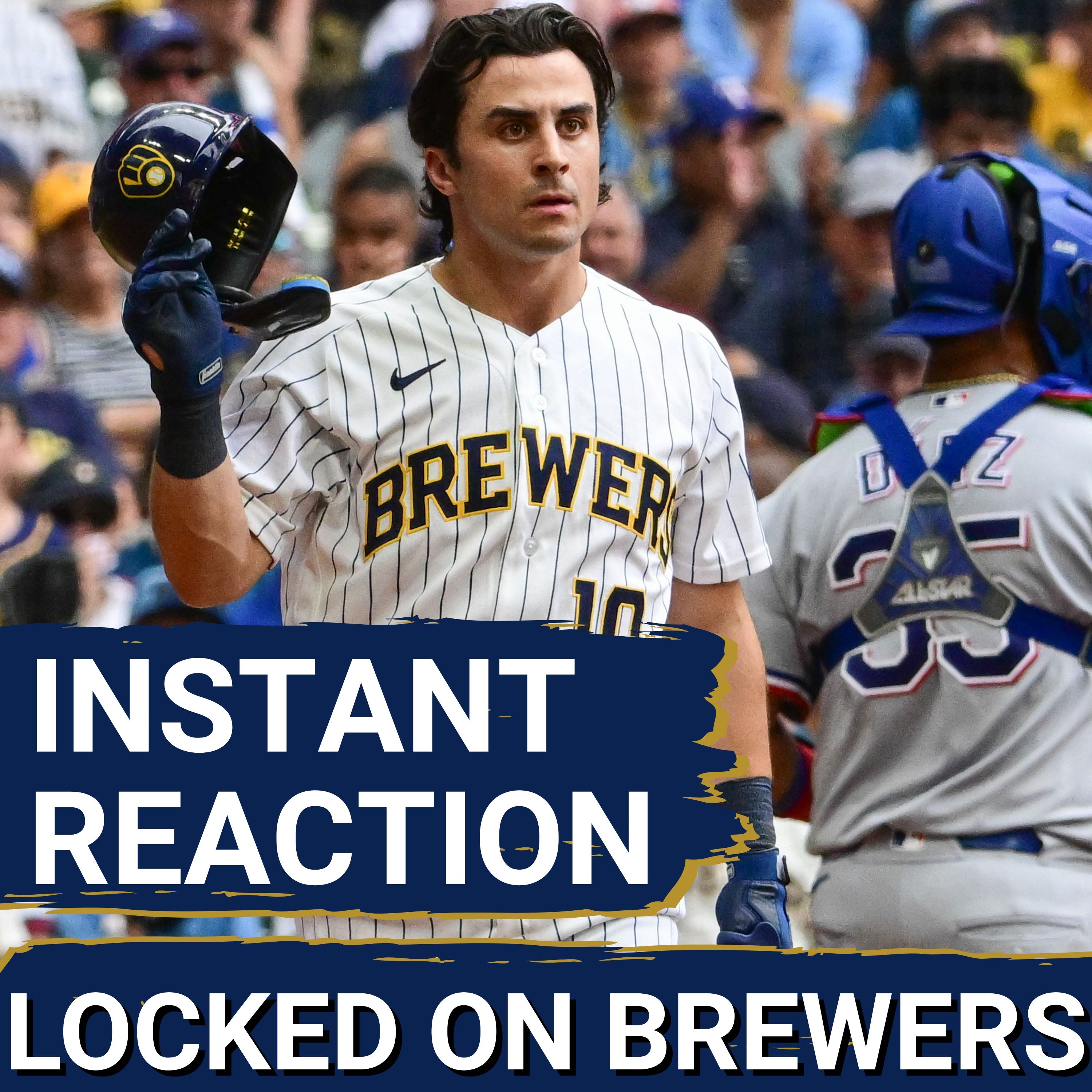 BREWERS POSTCAST: Brewers Offense Runs Out Of Gas | Rangers Snap Milwaukee's Win Streak episode artwork