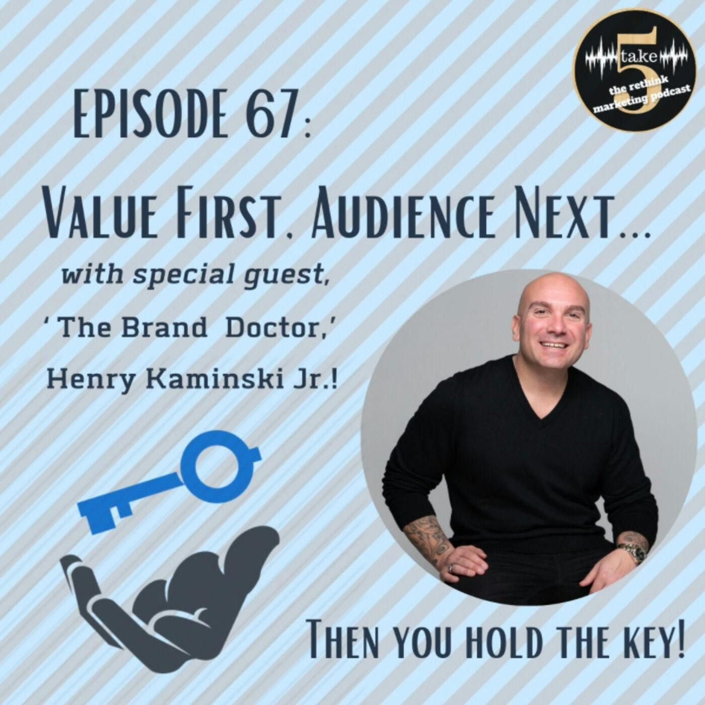 Value First, Audience Next, Then you Unlock Opportunity | Henry Kaminski Jr. “The Brand Doctor”