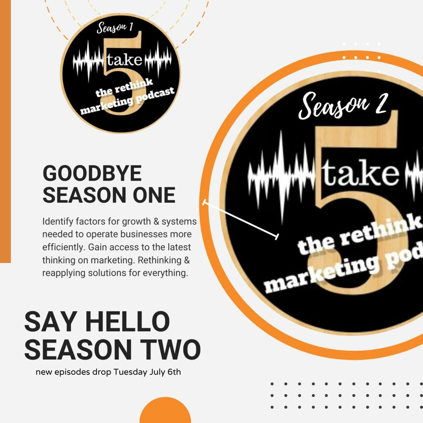 Goodbye Season One, Hello Season Two!