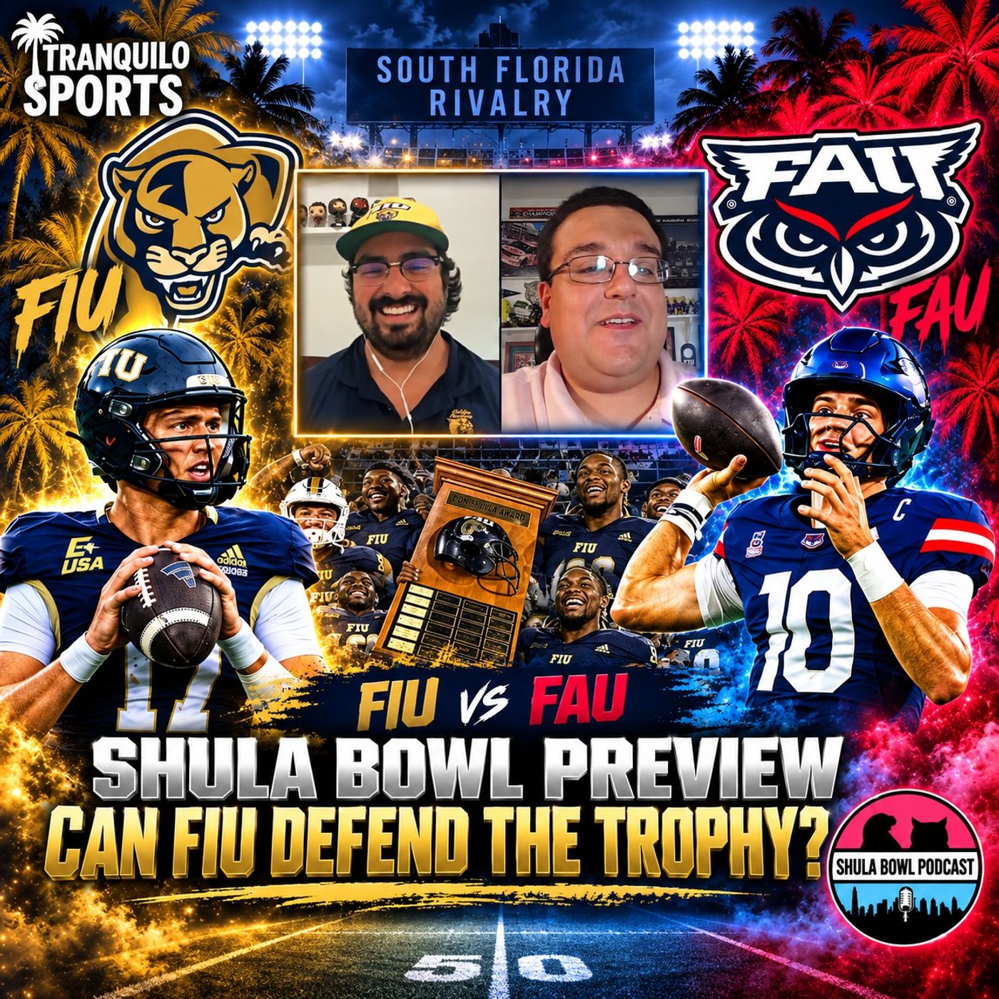 FIU vs FAU: Shula Bowl Preview with Jake Gibson | Can the Panthers Defend the Trophy?