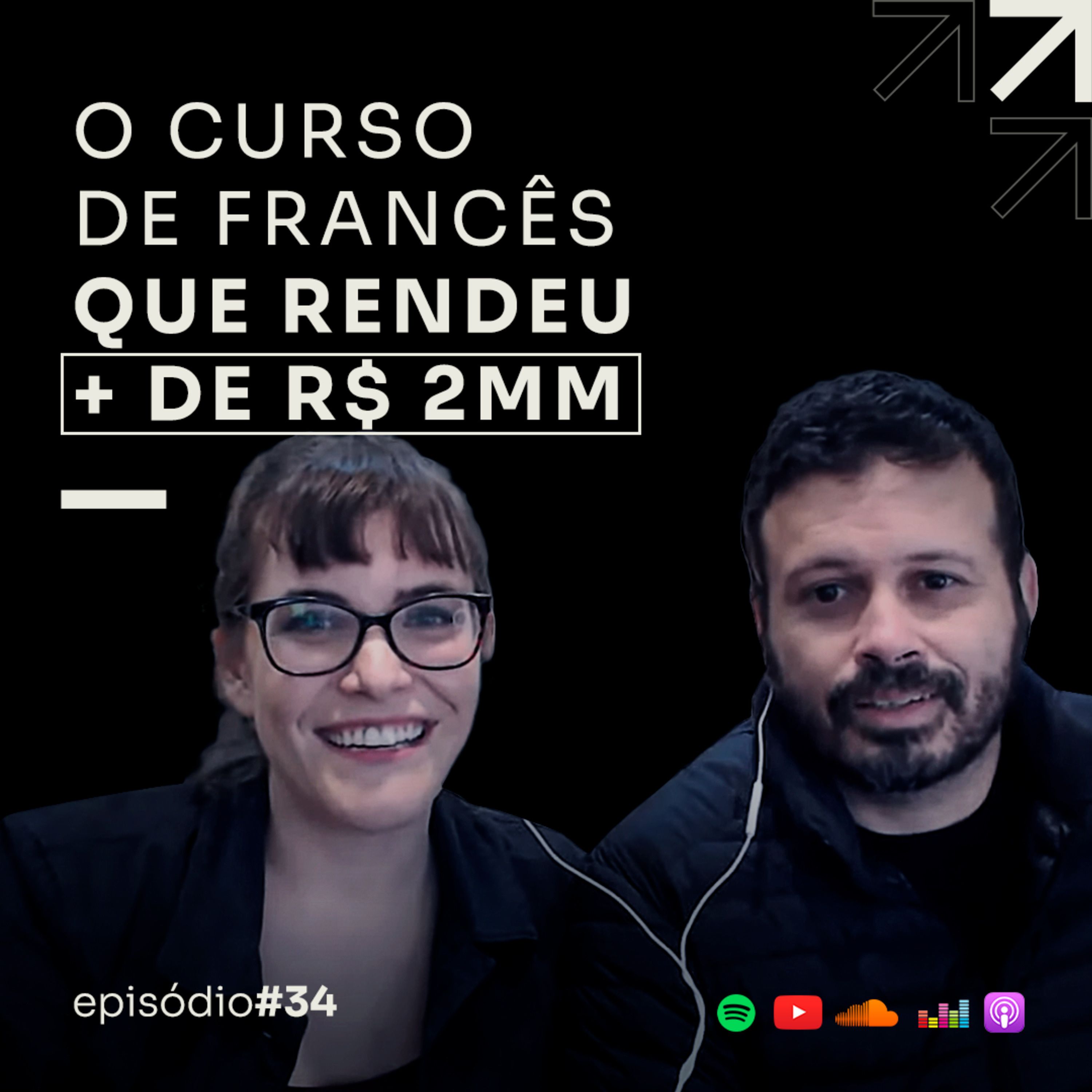 ELES FATURARAM + DE R$ 2MM ENSINANDO FRANCÊS ONLINE | PODCAST FAIXA PRETA C/ PAULO E ELISA | EP 34 episode artwork